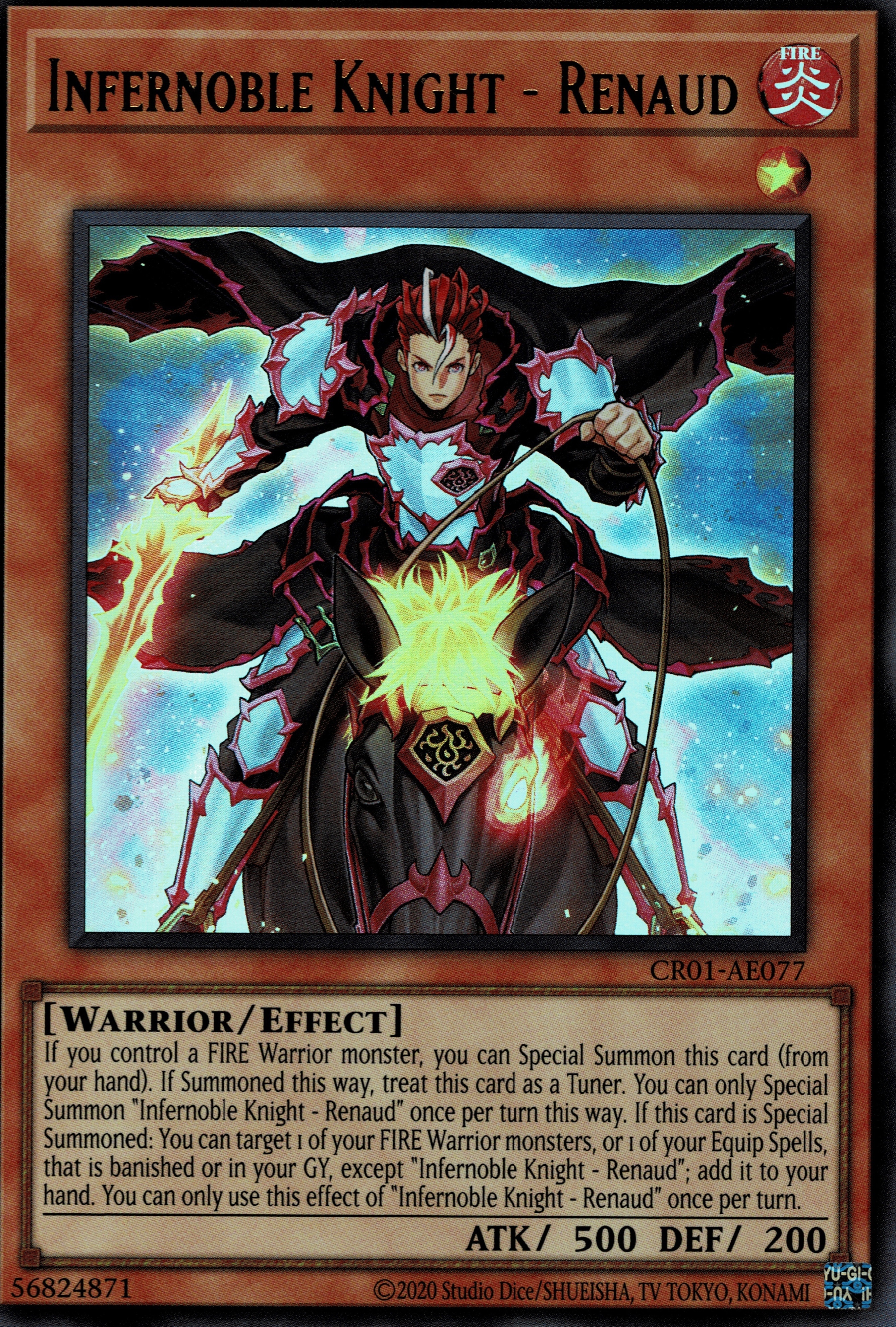 CR01-AE077 Infernoble Knight - Renaud