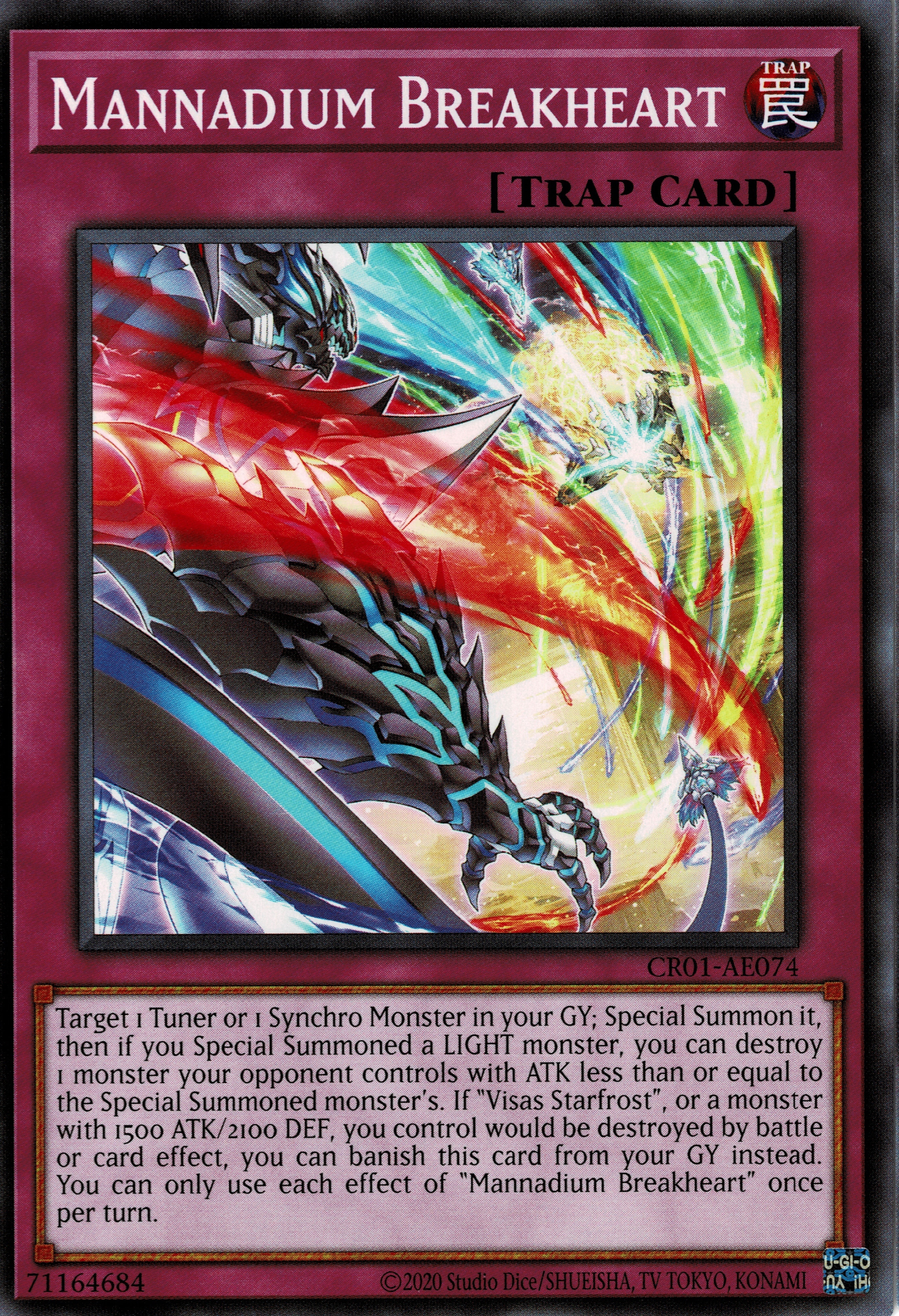 CR01-AE074 Mannadium Breakheart