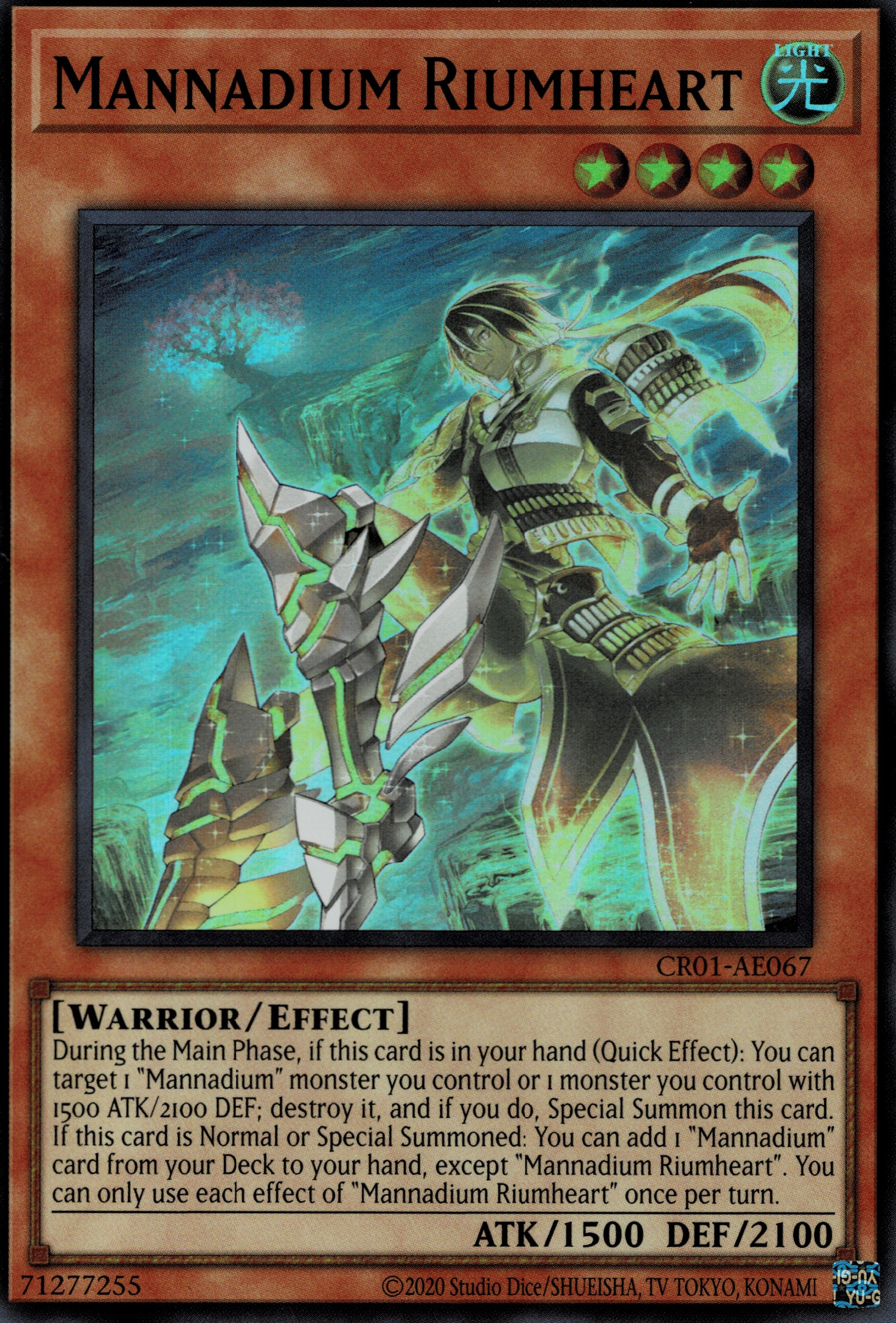 CR01-AE067 Mannadium Riumheart