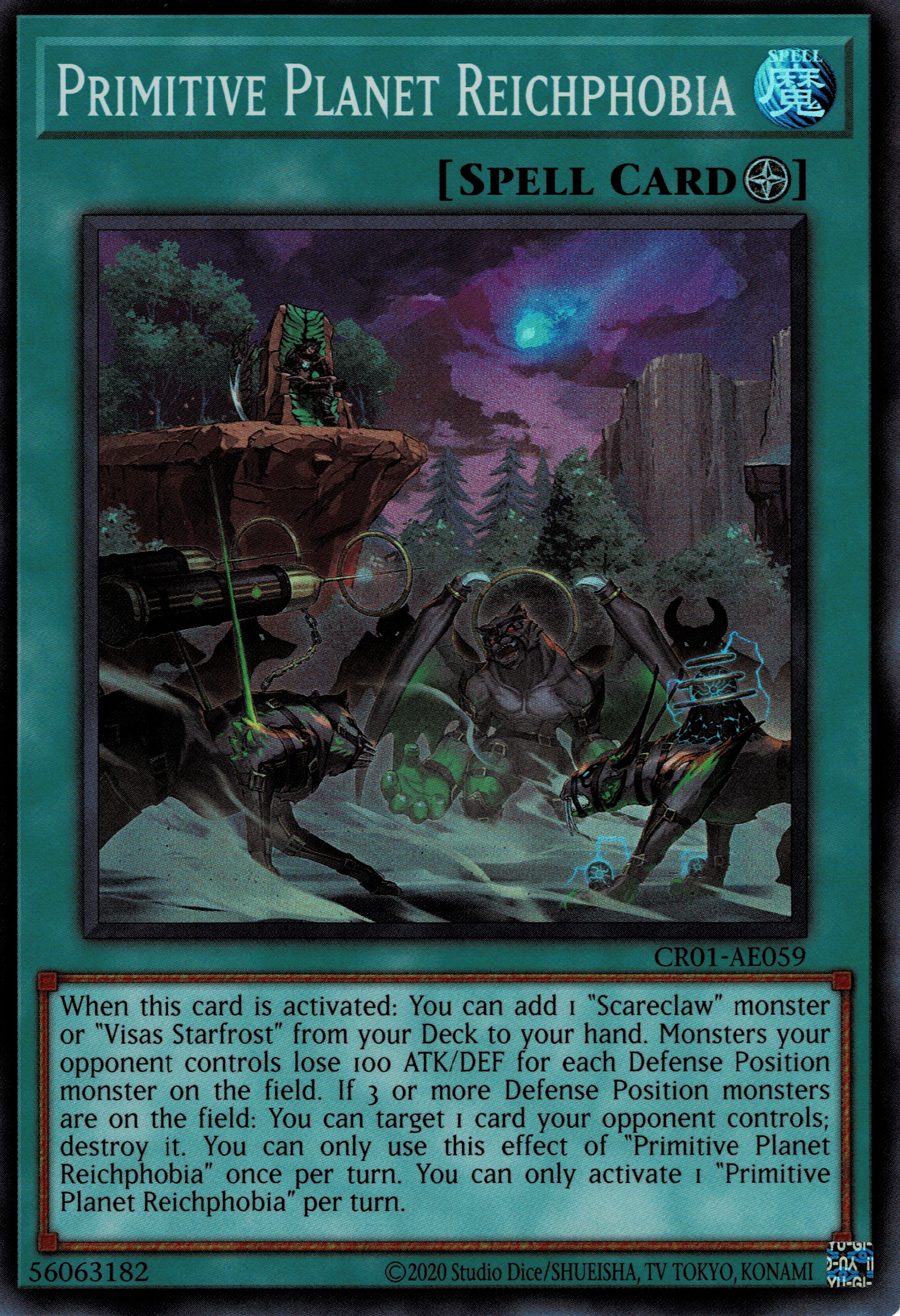 CR01-AE059 Primitive Planet Reichphobia