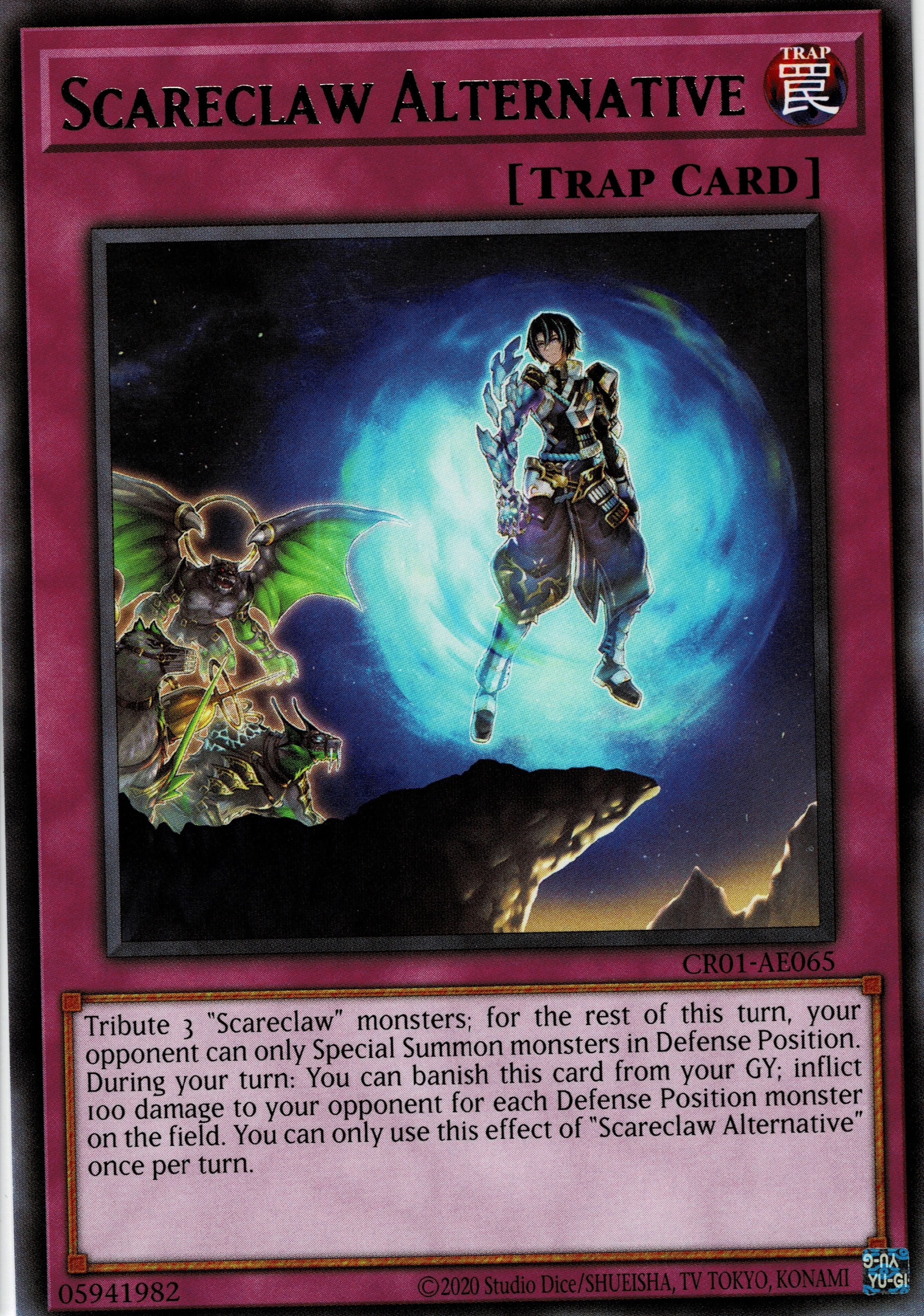 CR01-AE065 Scareclaw Alternative