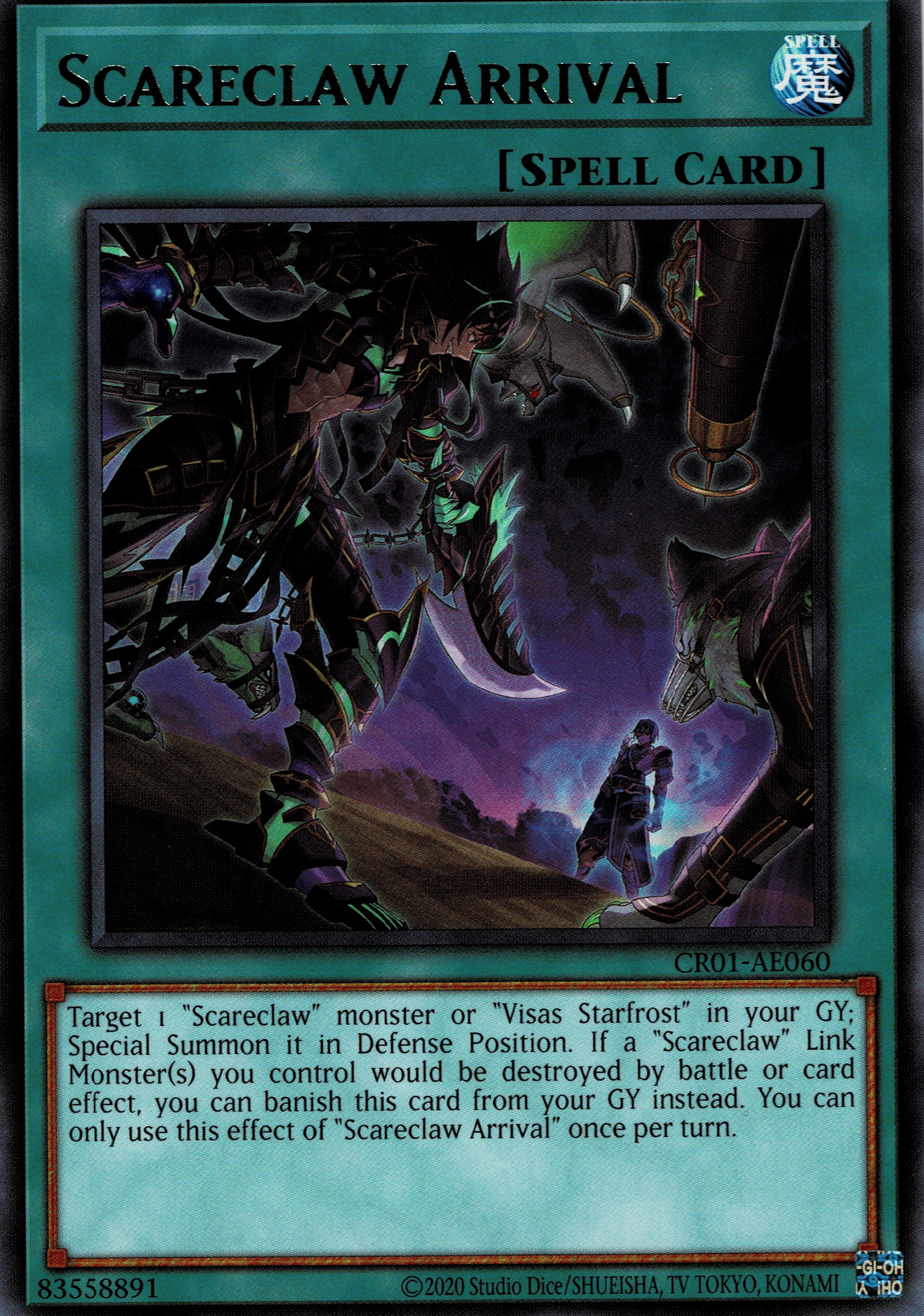 CR01-AE060 Scareclaw Arrival