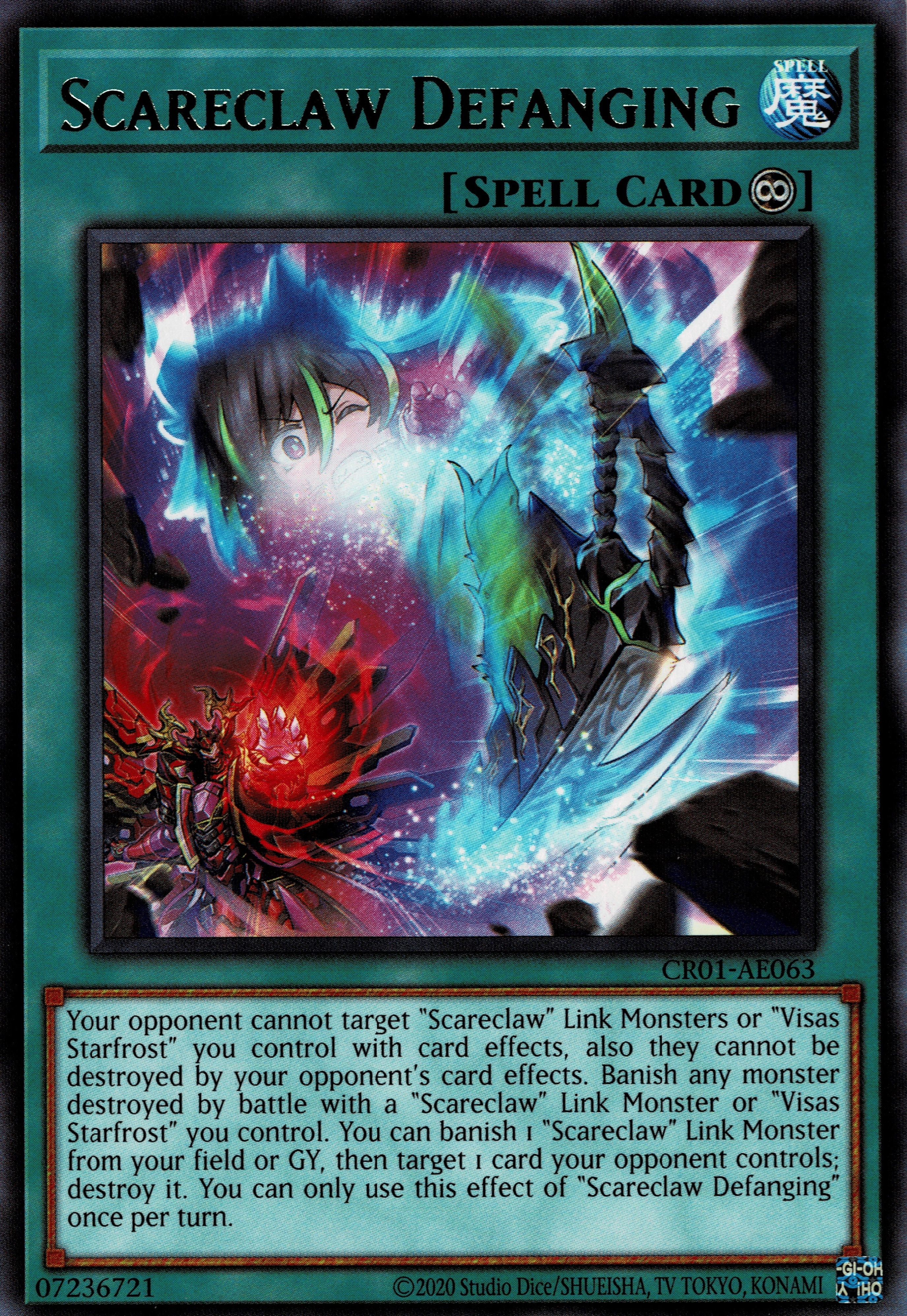 CR01-AE063 Scareclaw Defanging