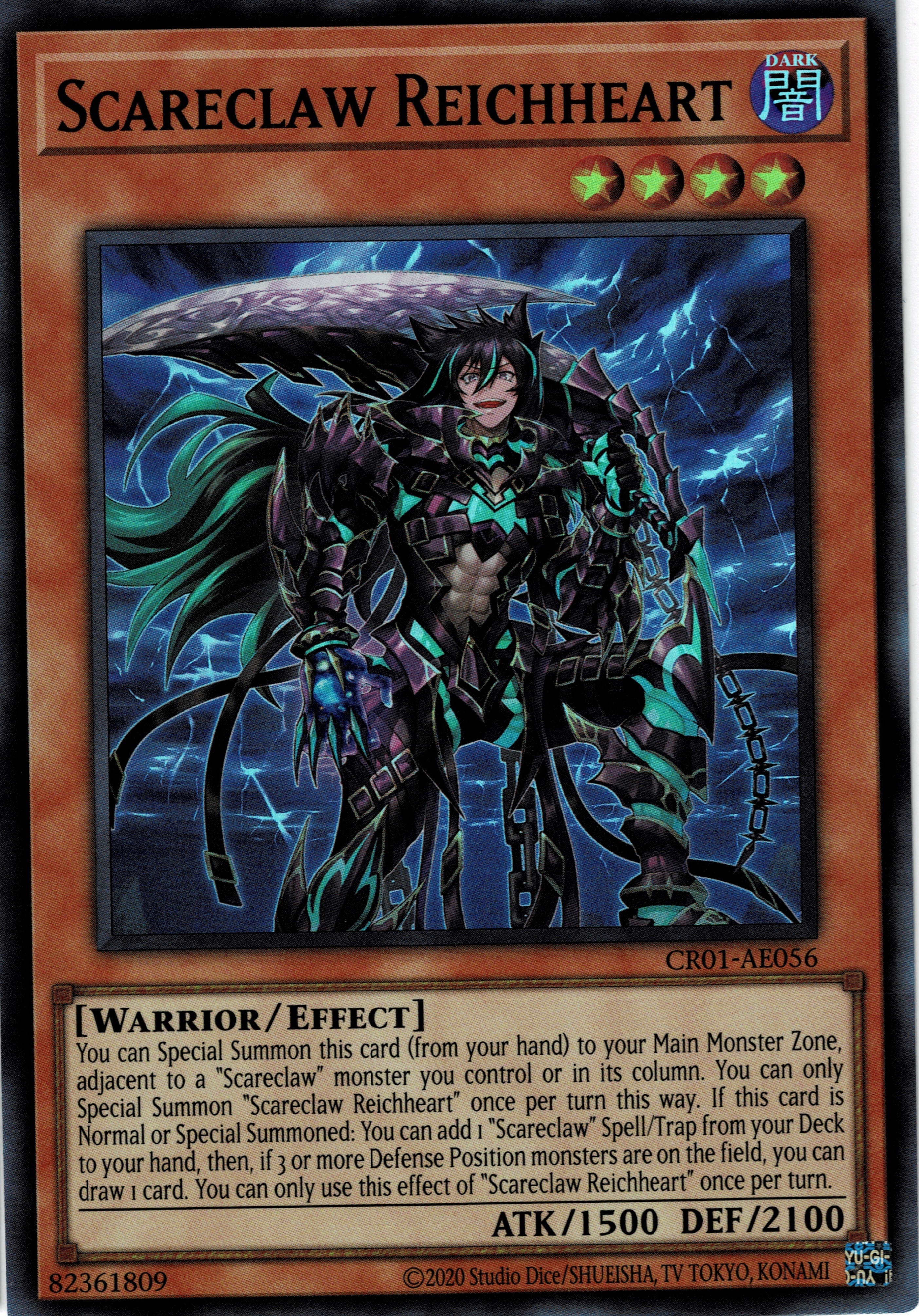 CR01-AE056 Scareclaw Reichheart