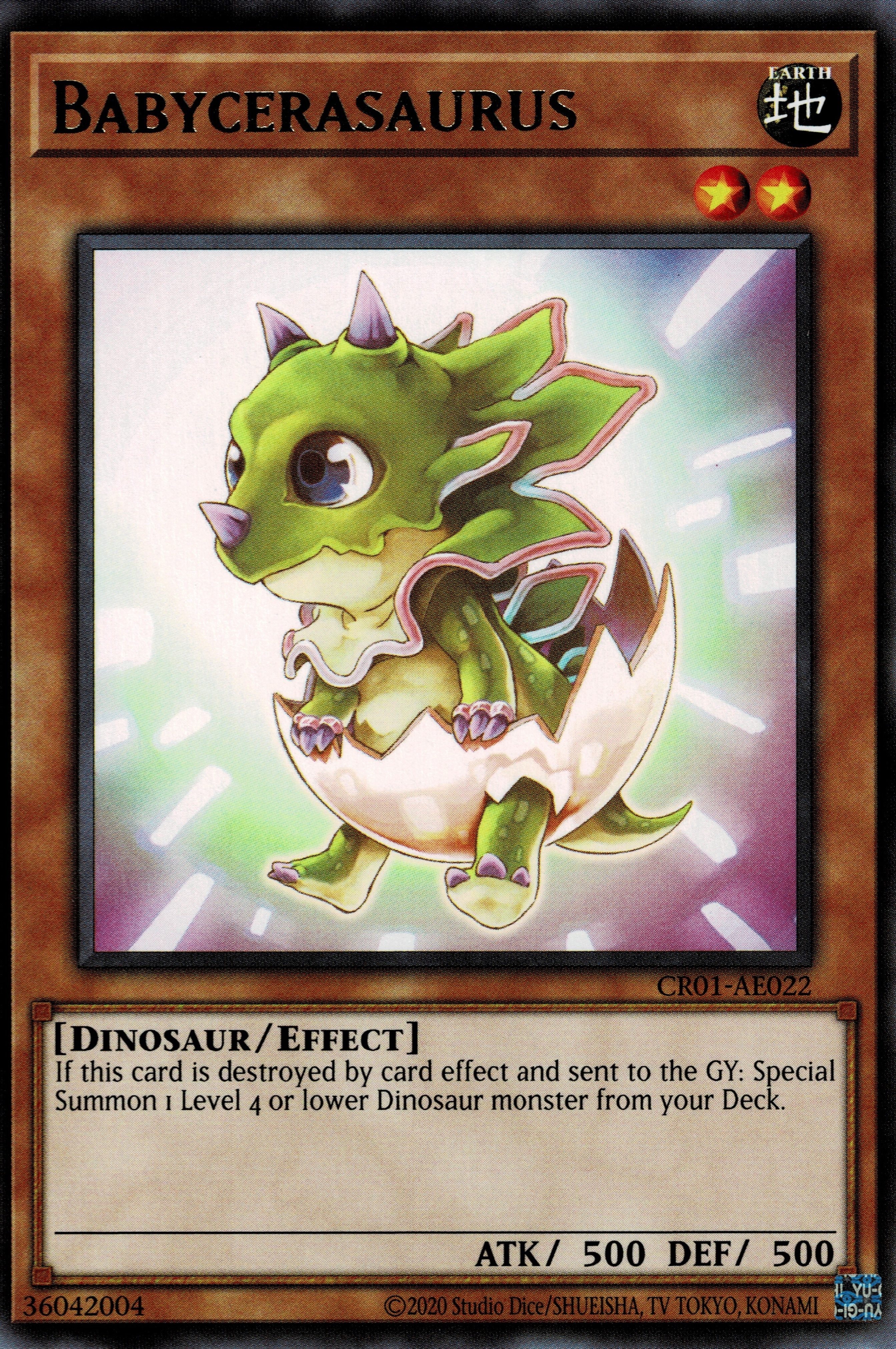 CR01-AE022 Babycersasurus