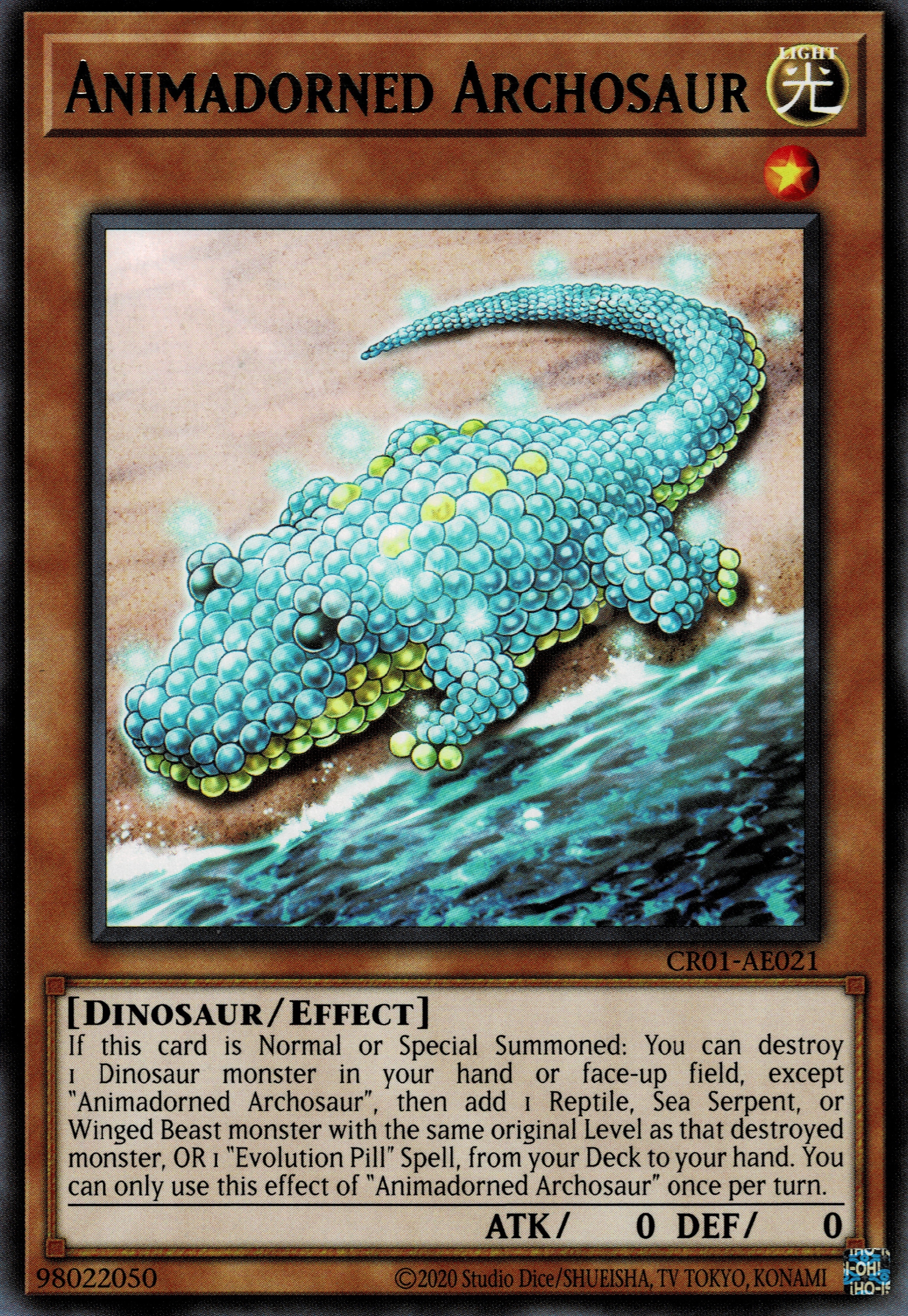 CR01-AE021 Animadorned Archosaur