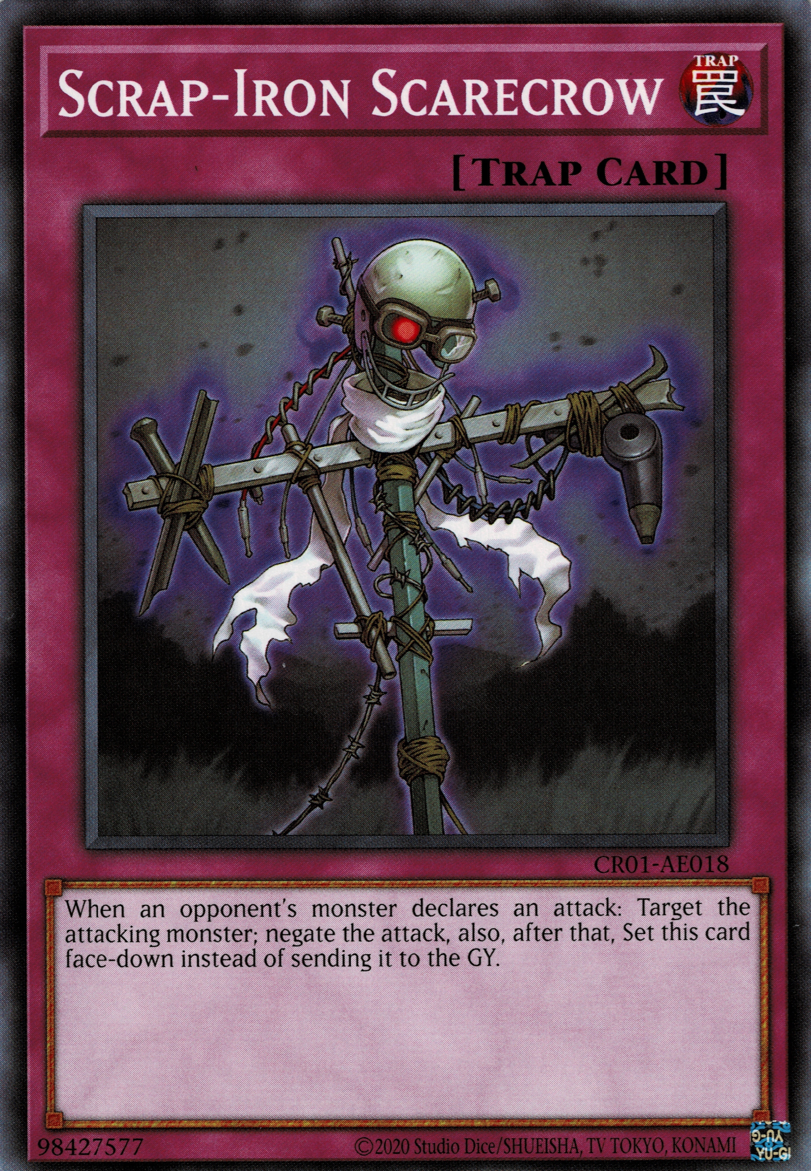 CR01-AE018 Scrap-Iron Scarecrow