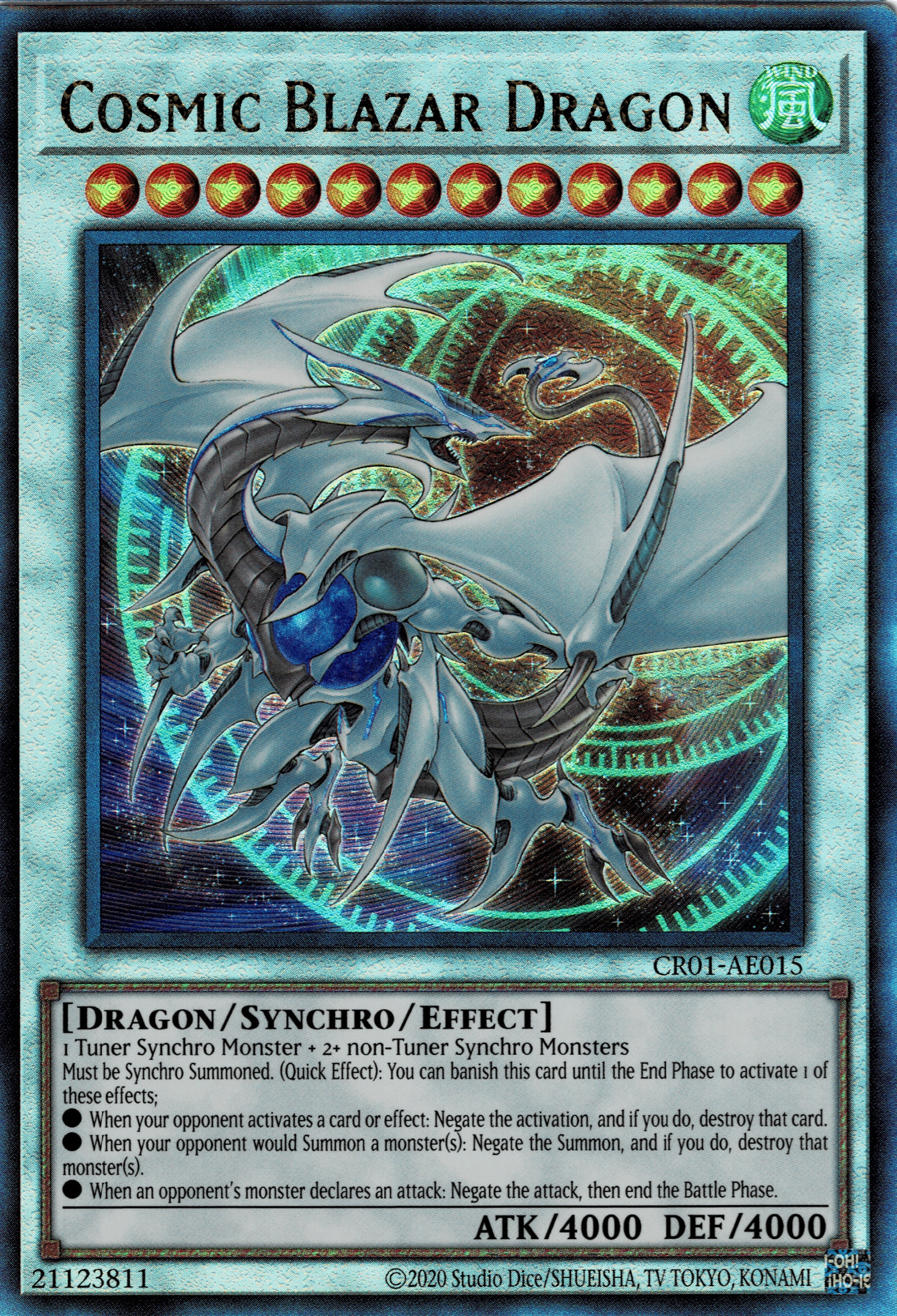 CR01-AE015 Cosmic Blazar Dragon