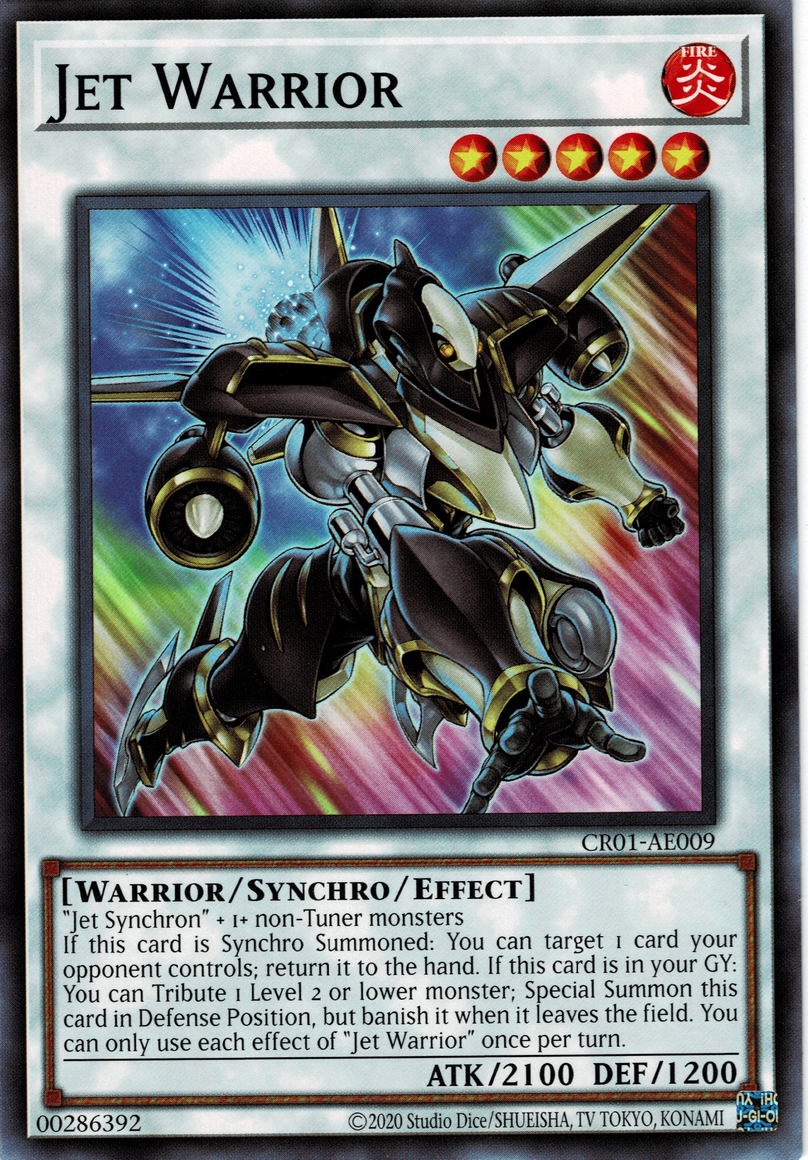 CR01-AE009 Jet Warrior