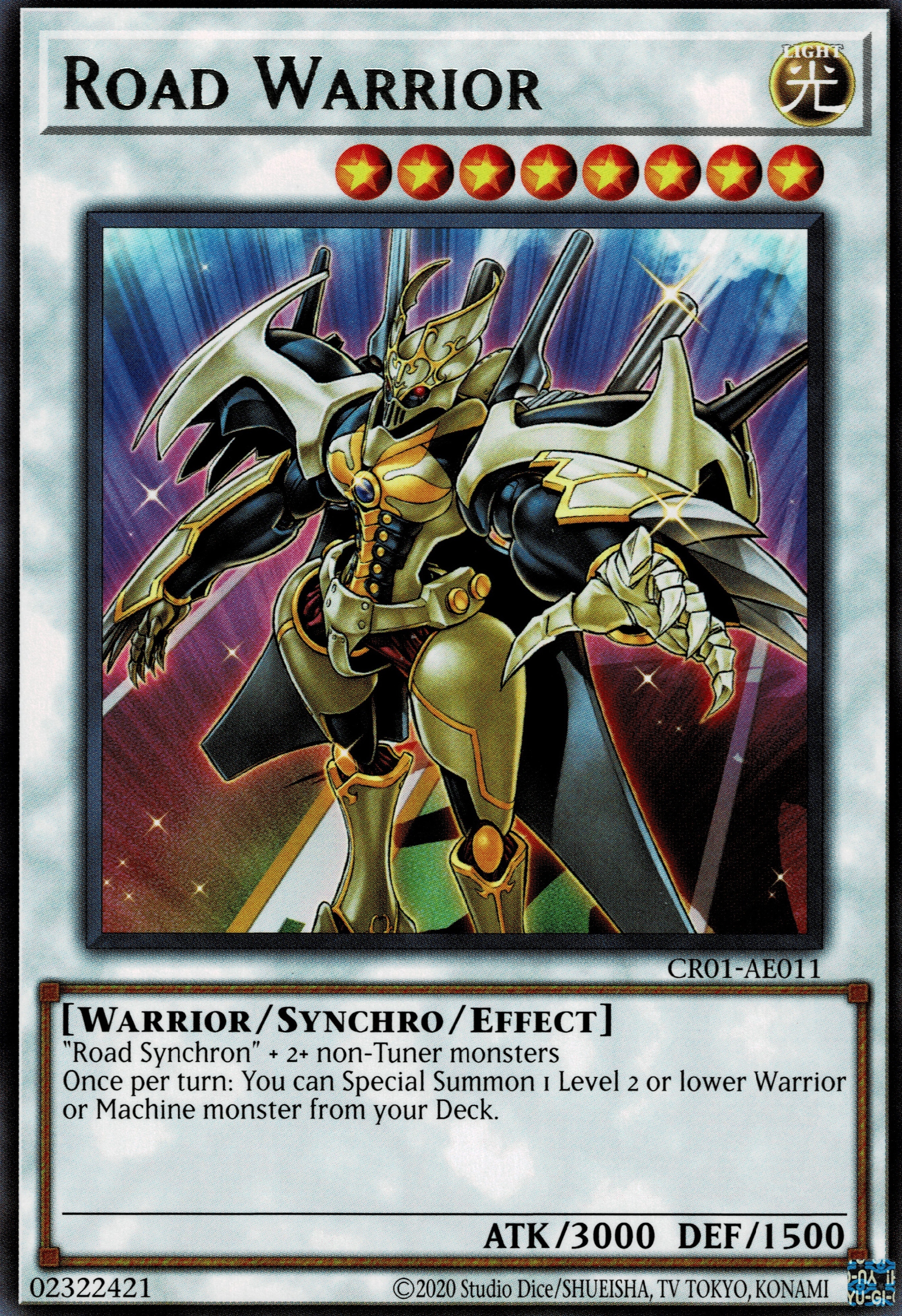 CR01-AE011 Road Warrior