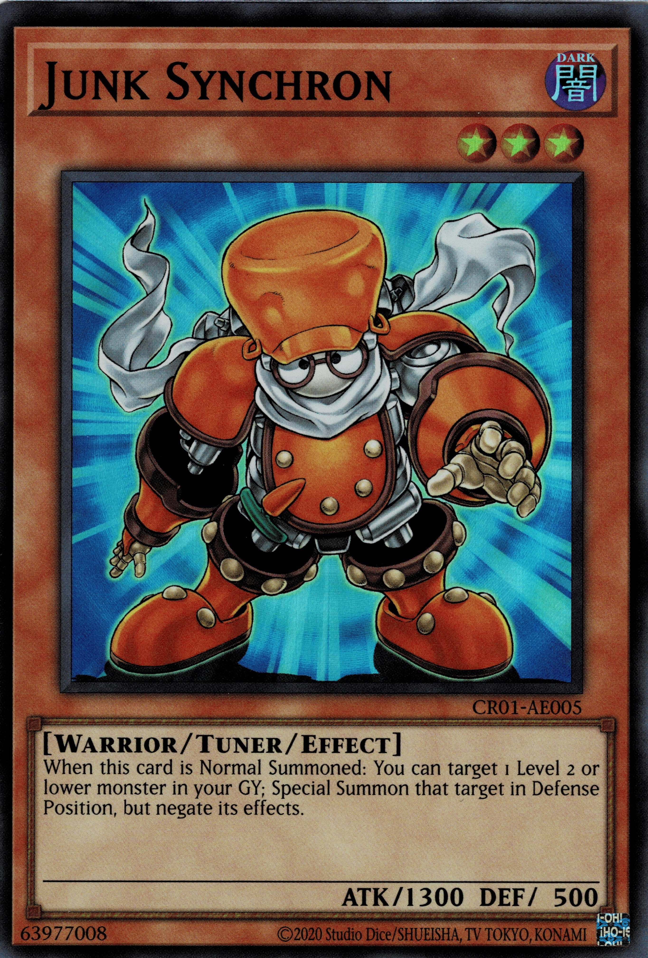 CR01-AE005 Junk Stnchron