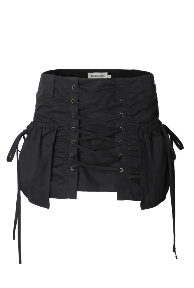 [threetimes] RICO CARGO SKIRT