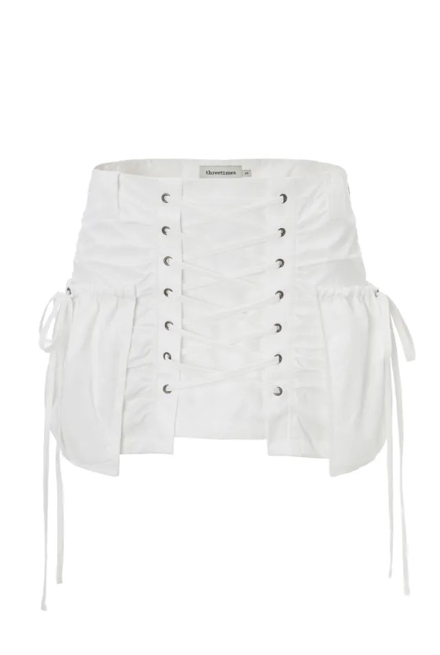 [threetimes] RICO CARGO SKIRT