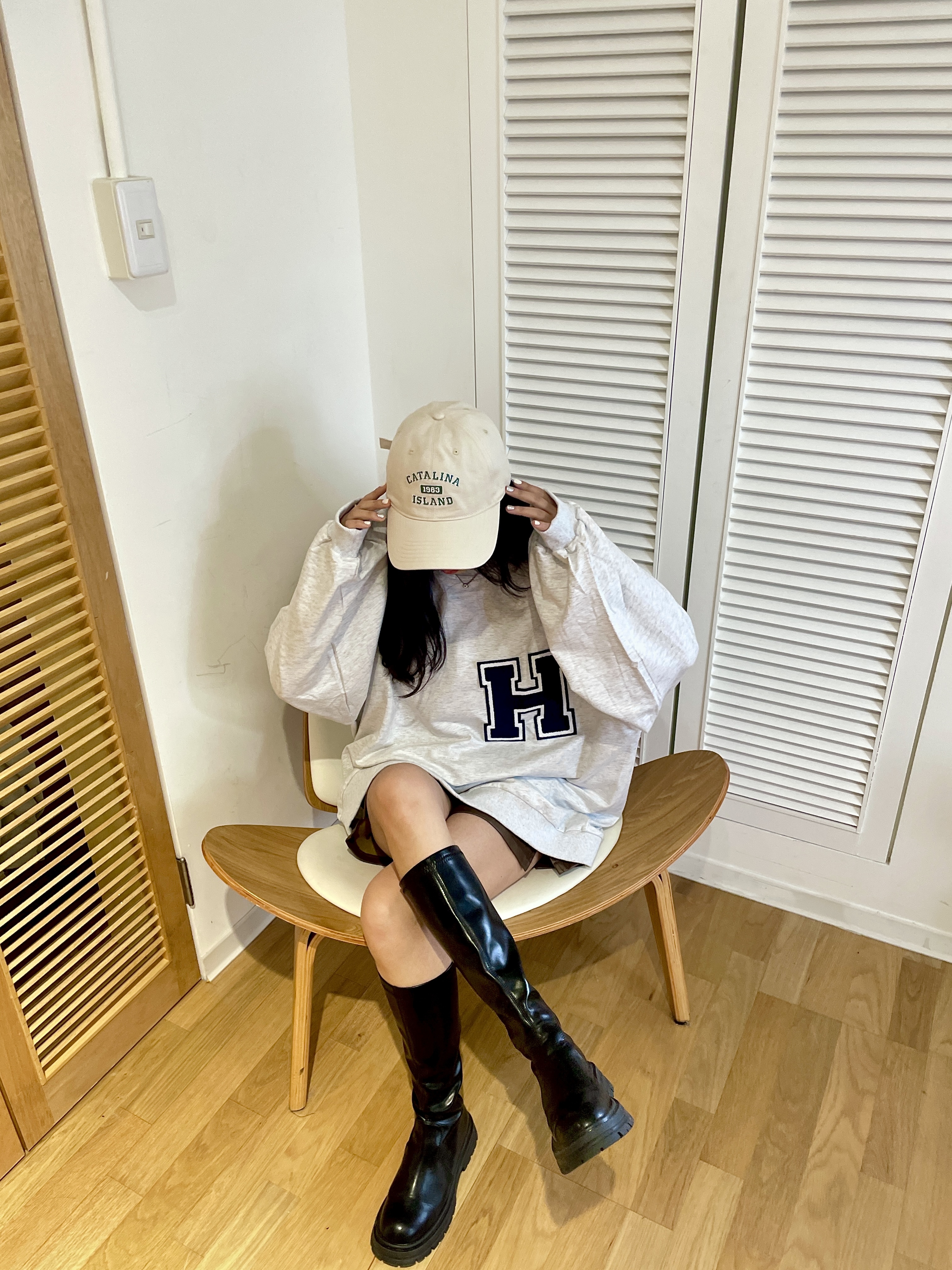 字母oversize 衛衣