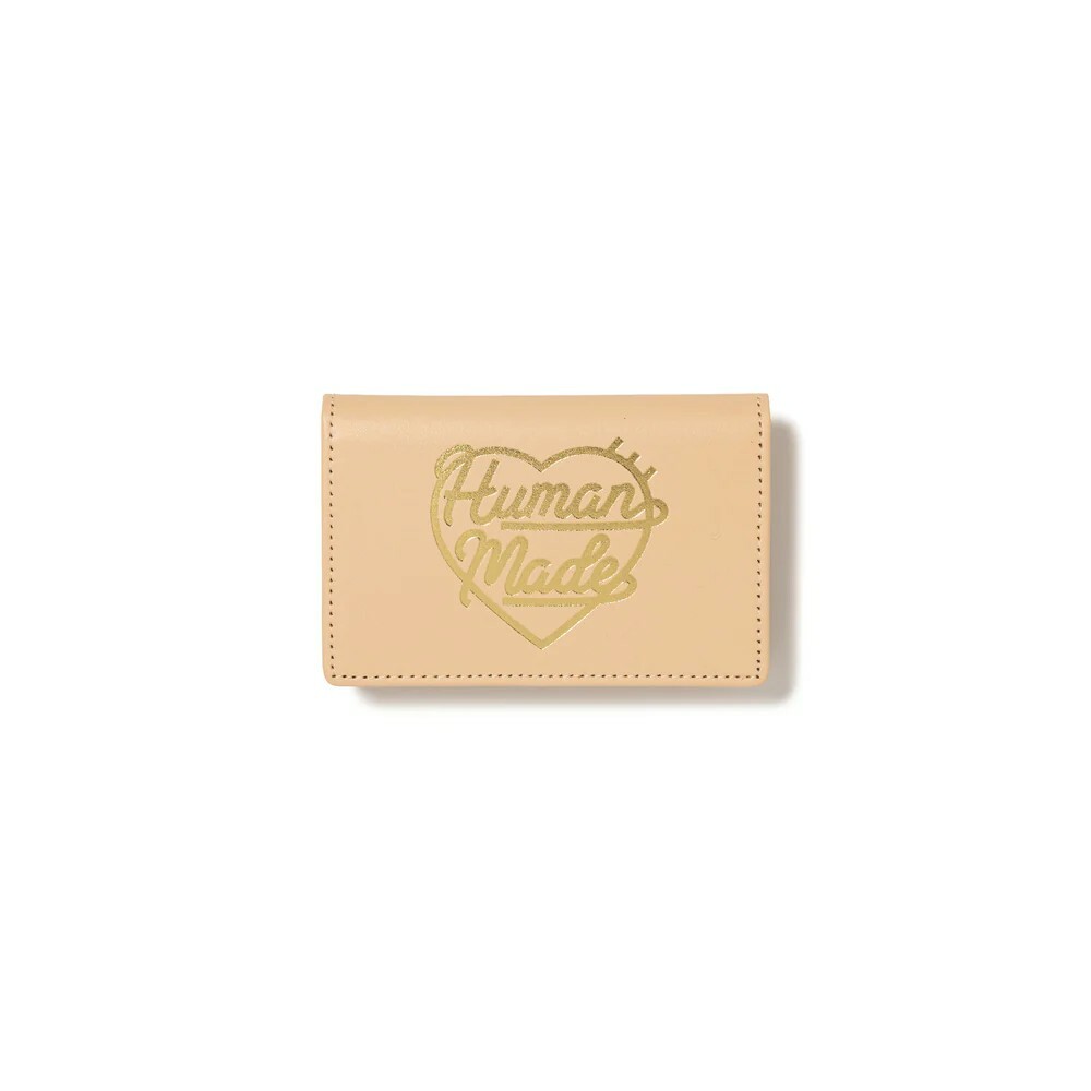 HUMAN MADE LEATHER CARD CASE 愛心牛皮卡片夾HM26GD088