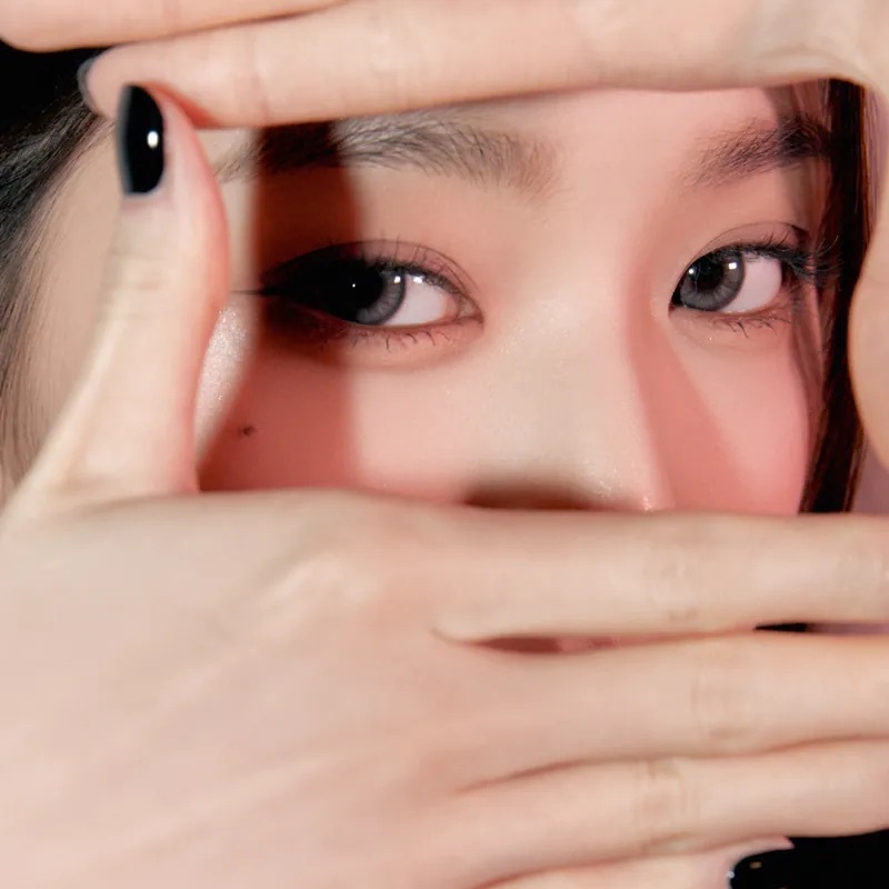 [月拋] Hapa Kristin 1 Month Shopaholic Kristin Midnight Gray 灰色 彩妝隱形眼鏡｜每盒2片