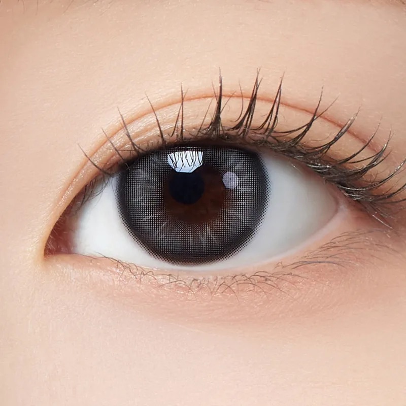 [月拋] Hapa Kristin 1 Month Shopaholic Kristin Midnight Gray 灰色 彩妝隱形眼鏡｜每盒2片