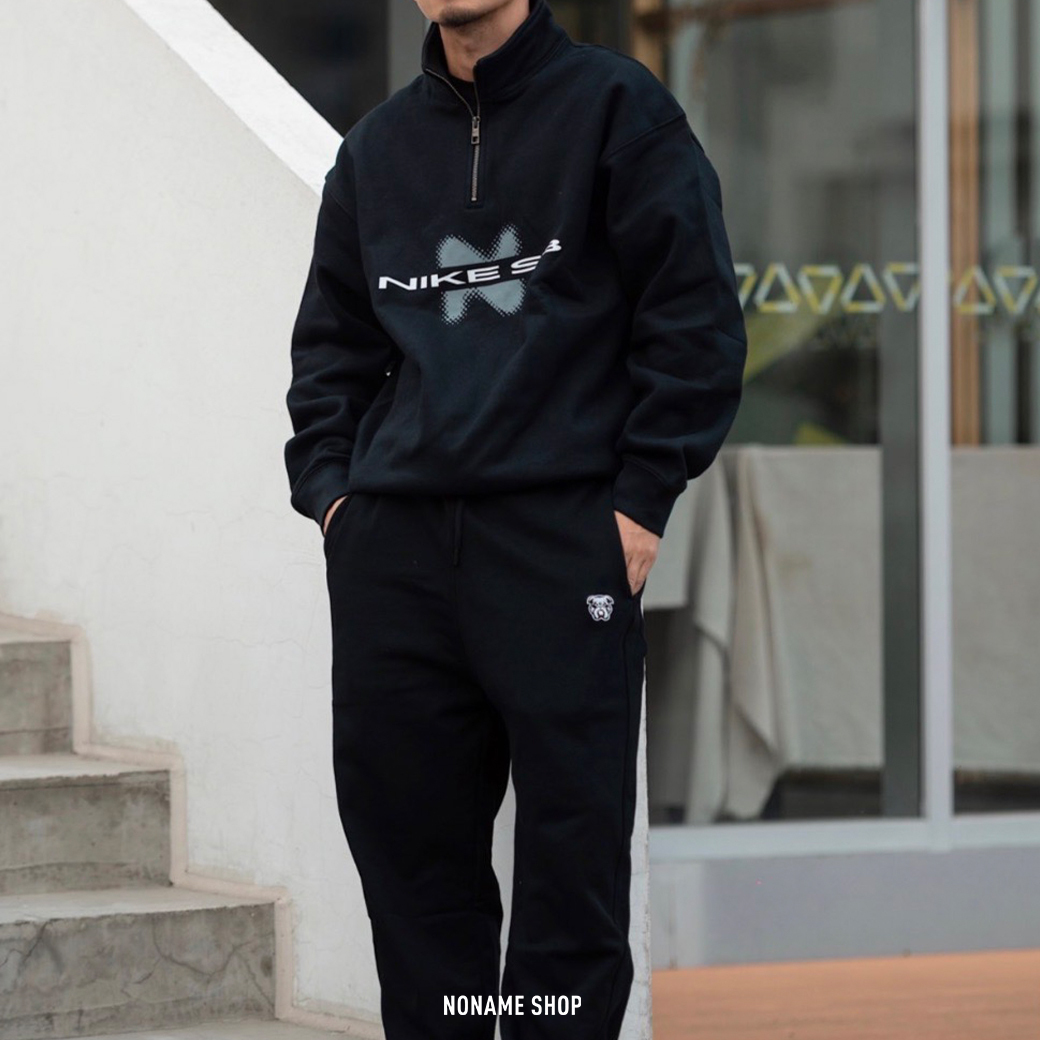 NIKE SB 滑板 半開襟 長袖 長TEE (男款)