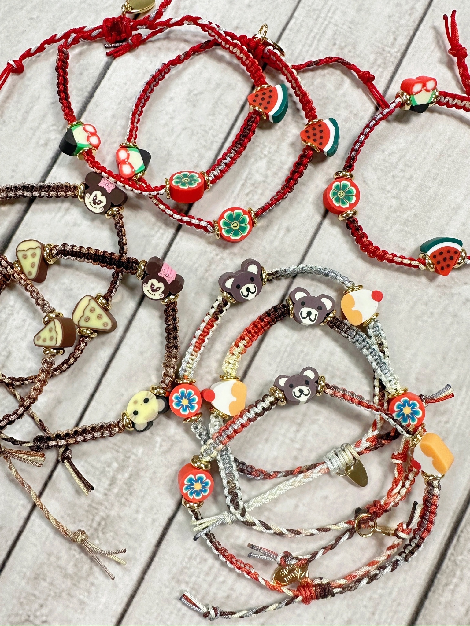 Feliz Charm ｜童趣編織手環 (7款可選)