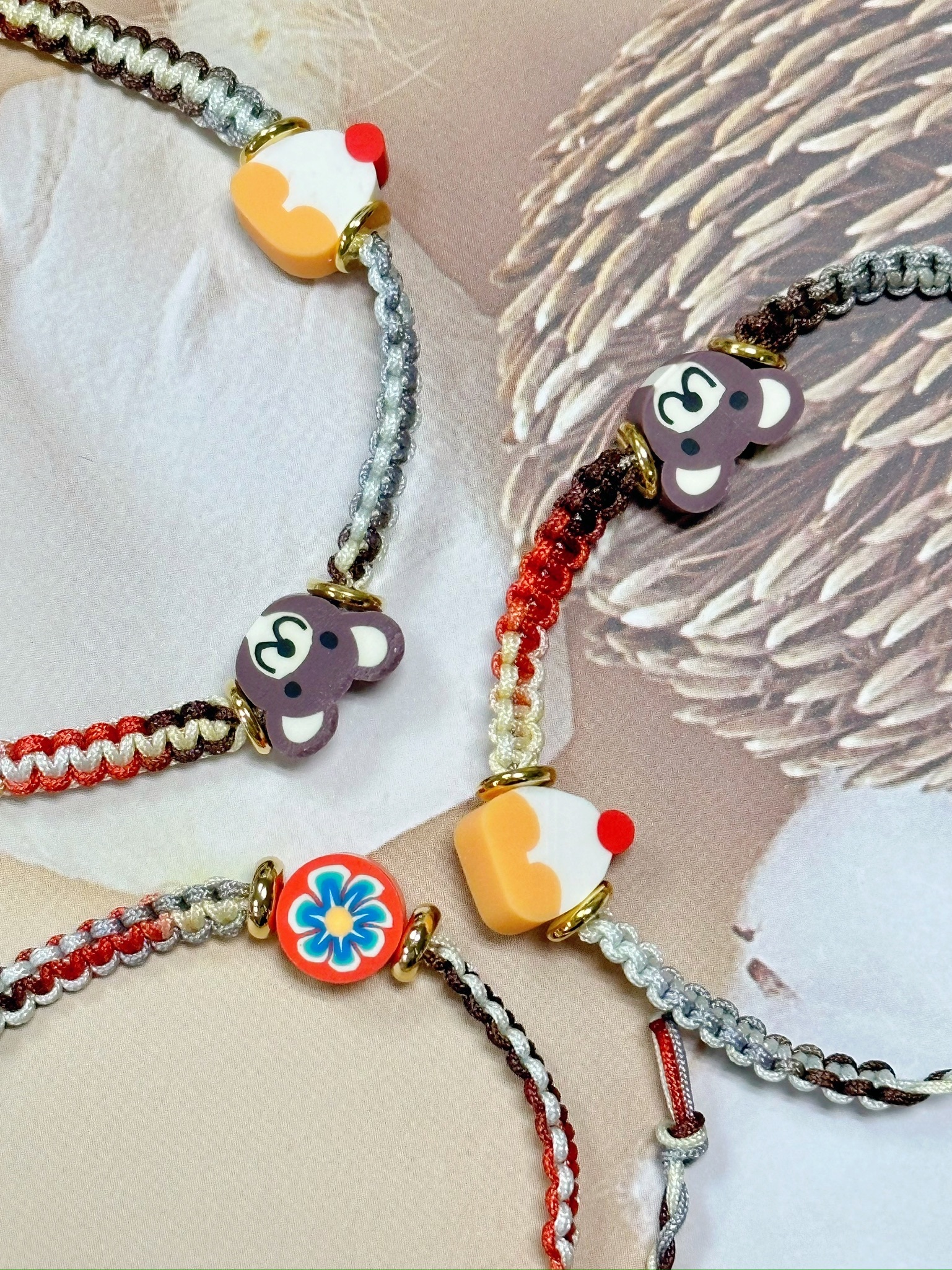 Feliz Charm ｜童趣編織手環 (7款可選)