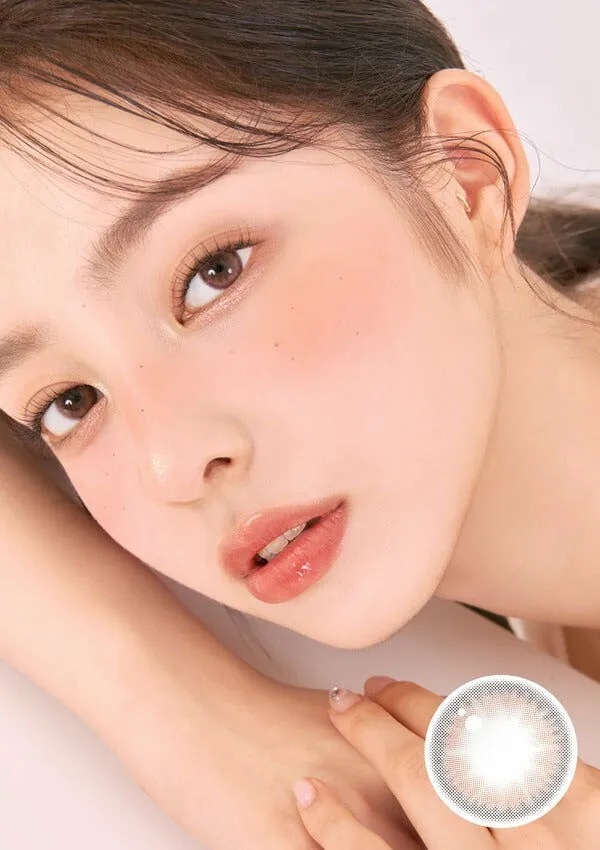 [預訂日拋] CHUU LENS 1 Day Cloud Pudding Pink Brown 粉棕色 日拋彩妝隱形眼鏡｜每盒10片