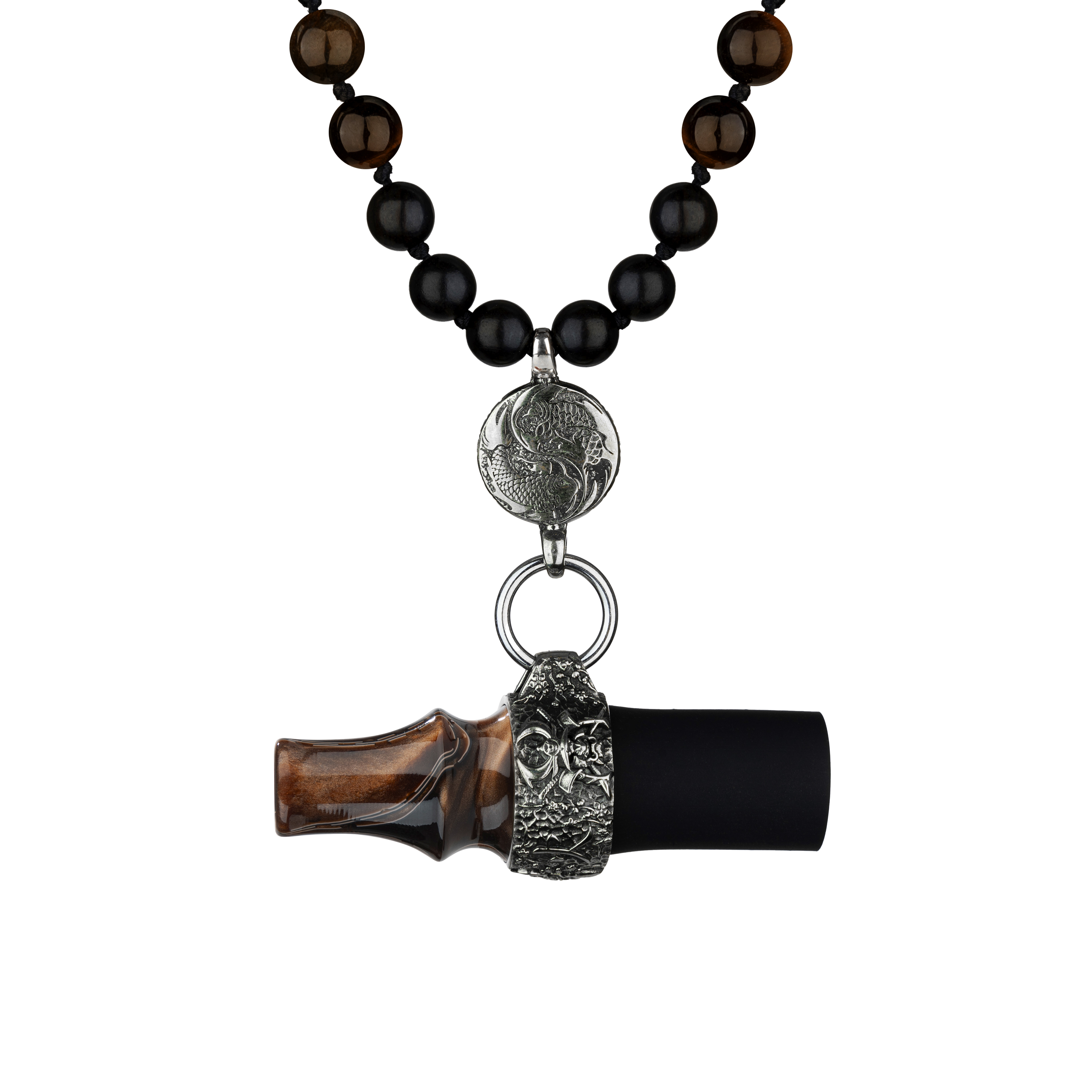 Japona Mouthtip Bead Koi to Bizu - Brown