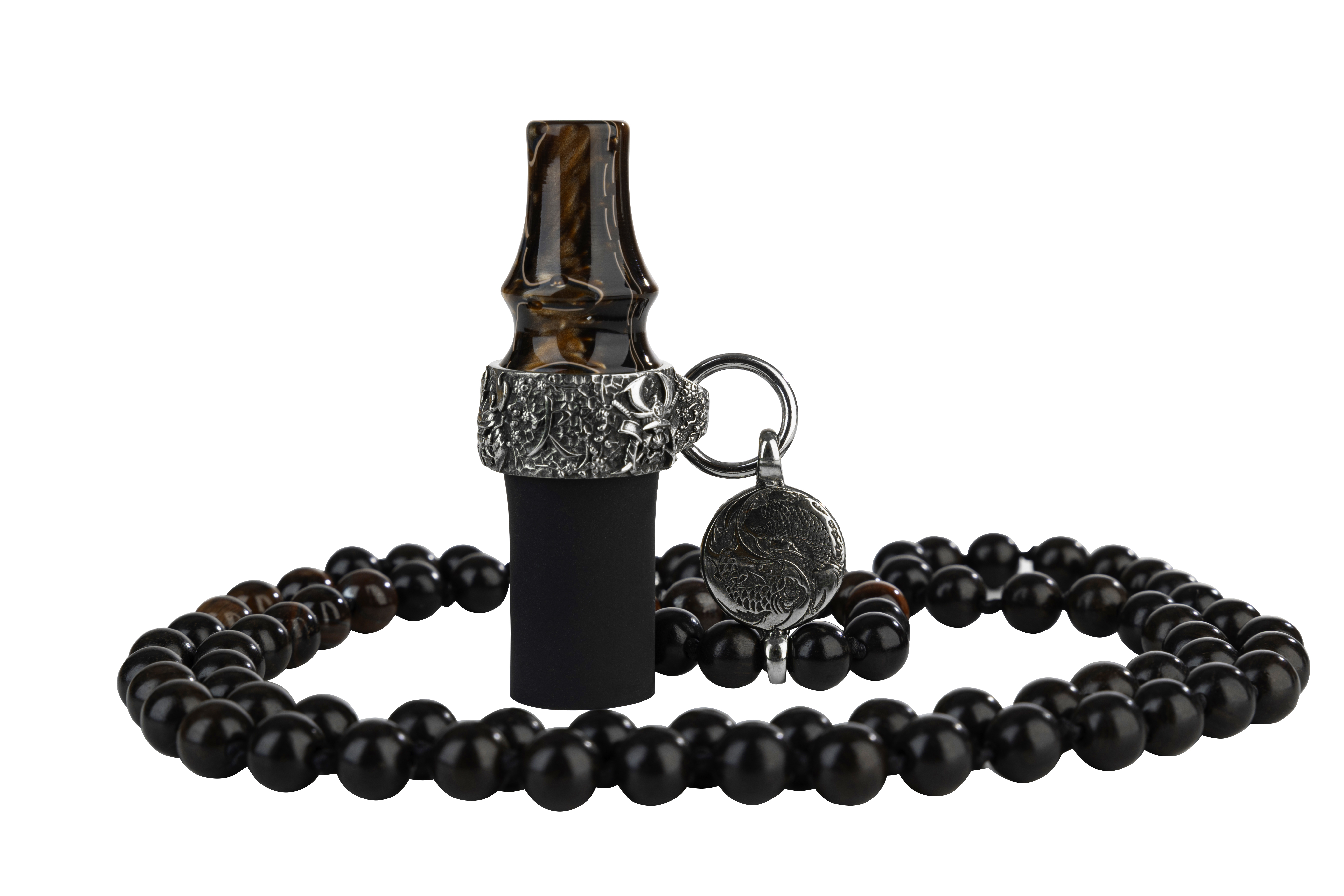 Japona Mouthtip Bead Koi to Bizu - Brown