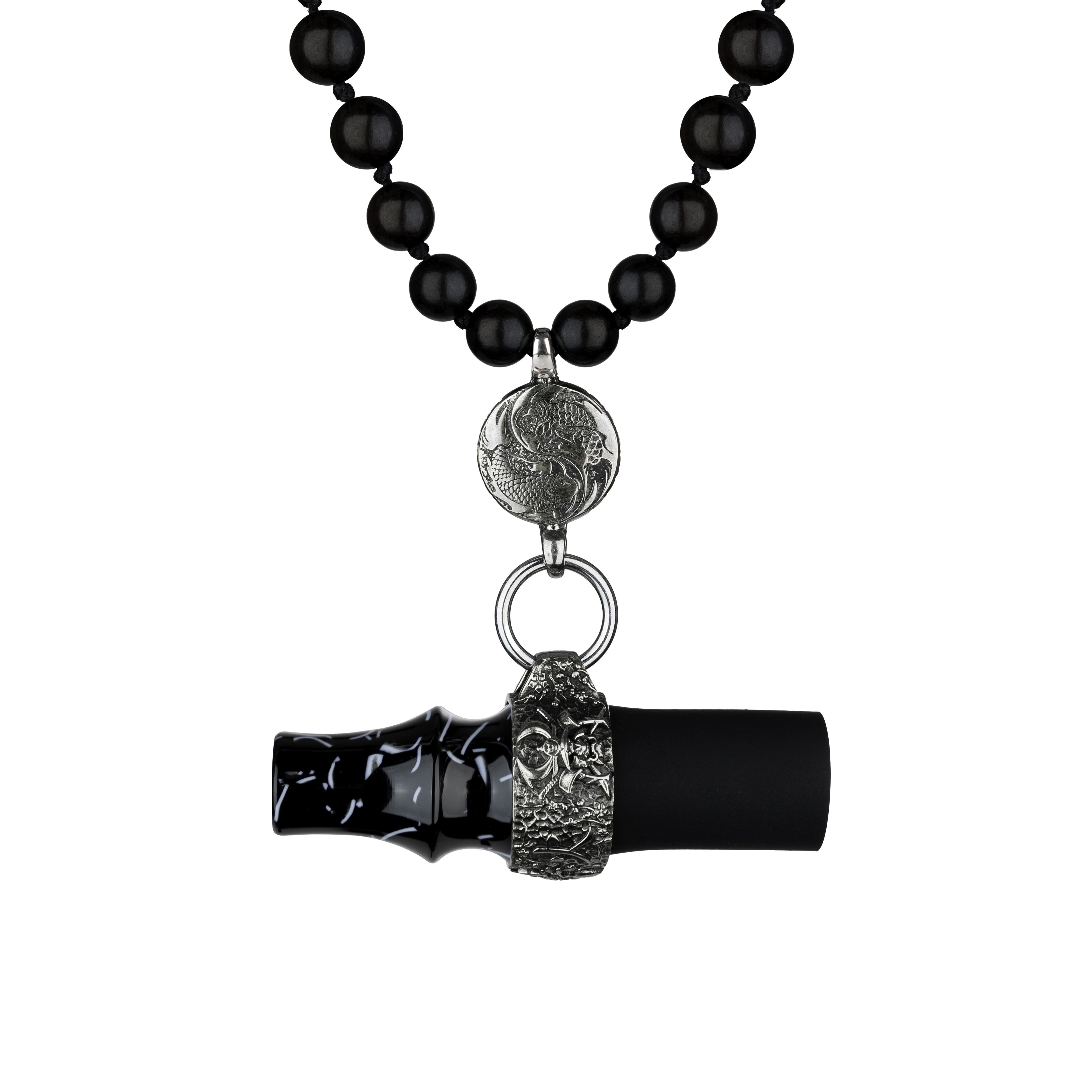 Japona Mouthtip Bead Koi to Bizu - Black