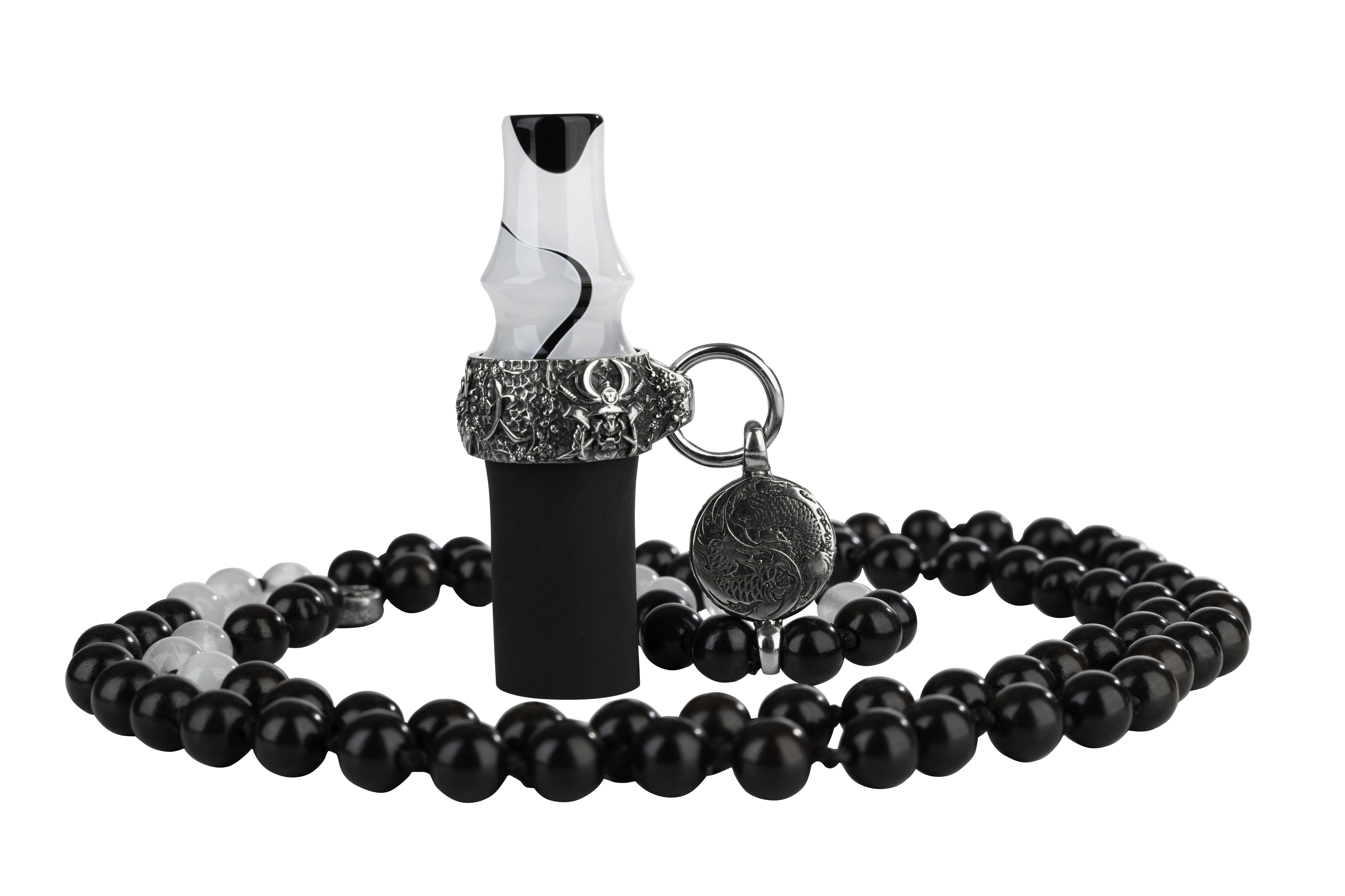 Japona Mouthtip Bead Koi to Bizu - White