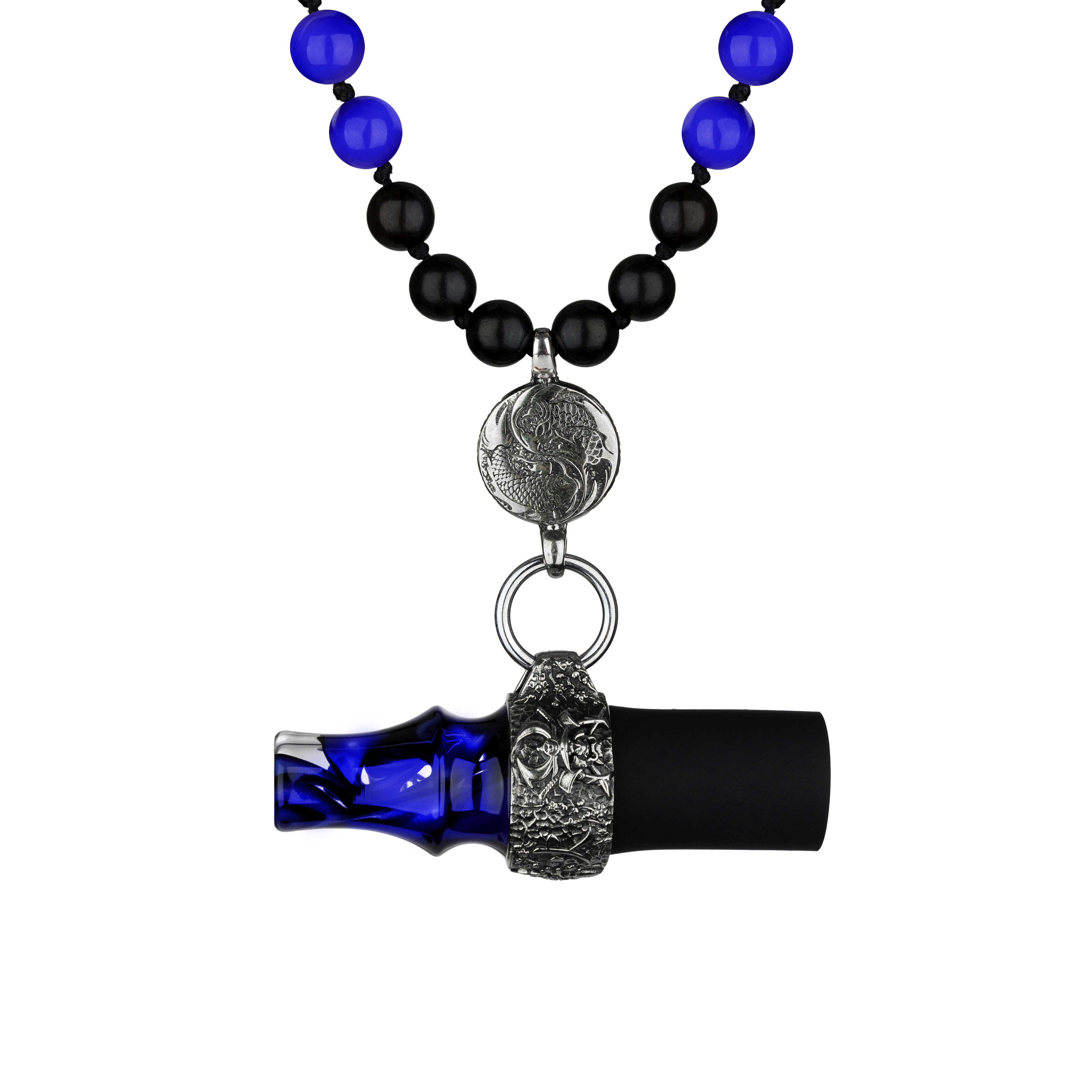 Japona Mouthtip Bead Koi to Bizu - Blue