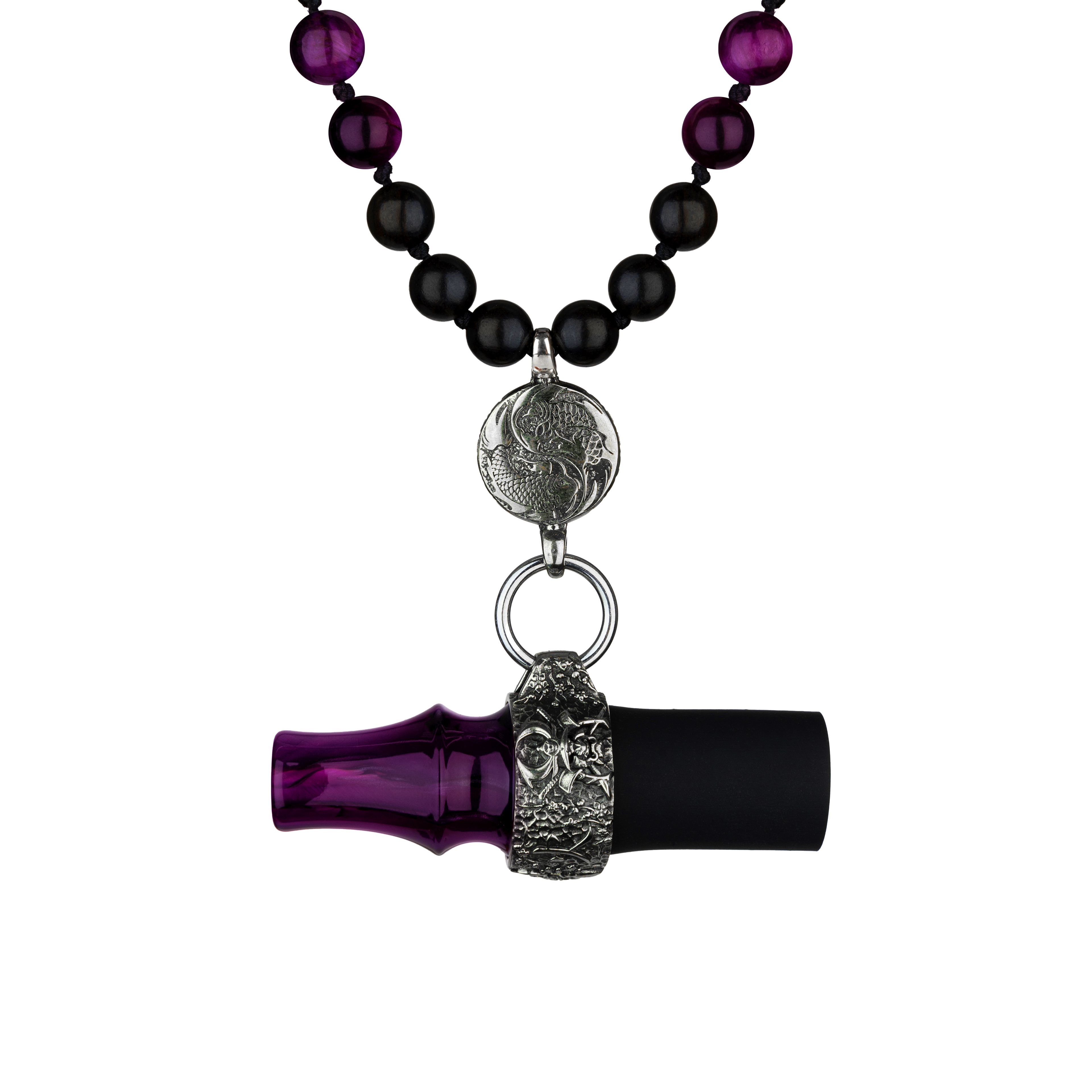 Japona Mouthtip Bead Koi to Bizu - Purple