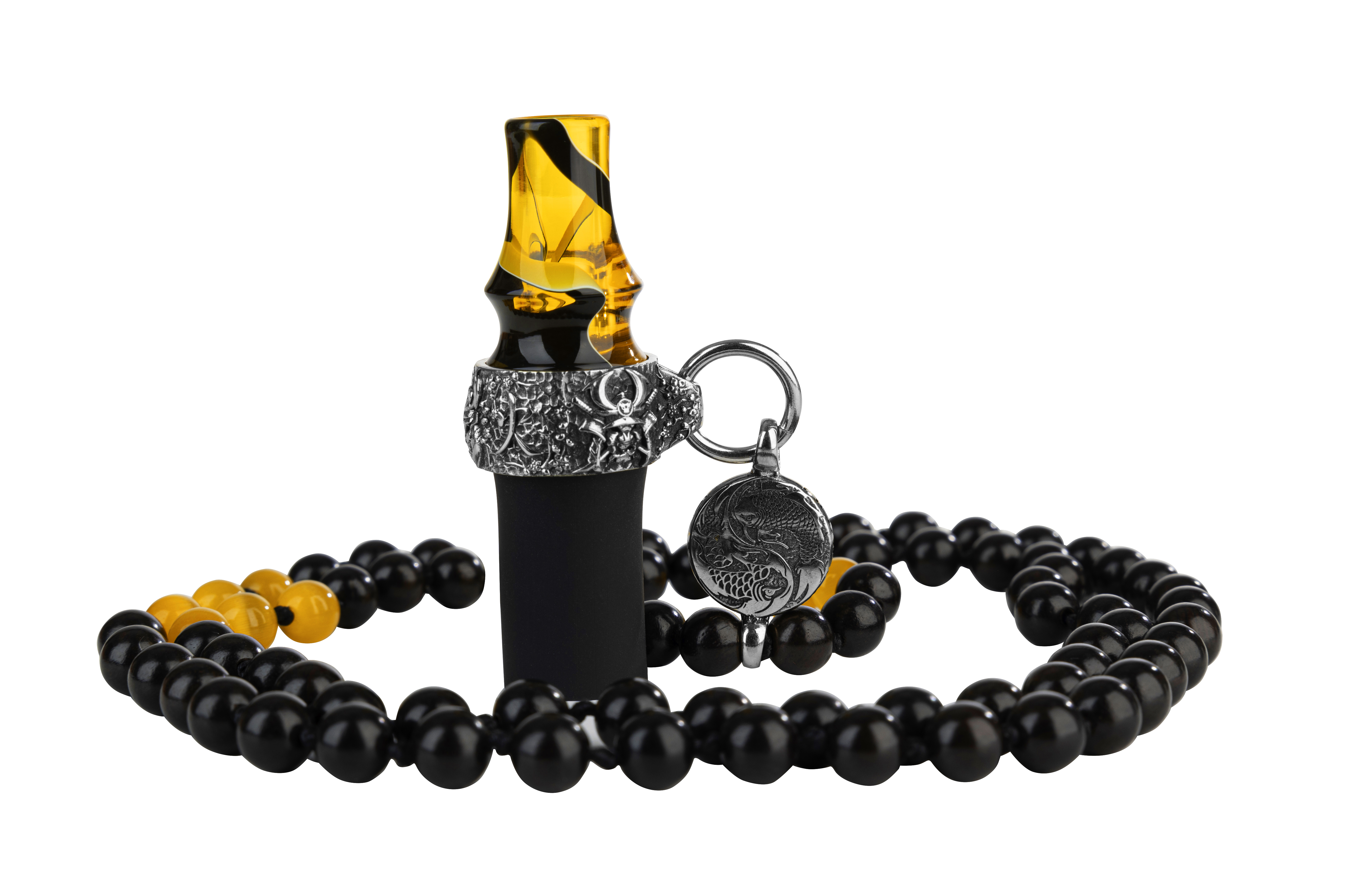 Japona Mouthtip Bead Koi to Bizu - Yellow