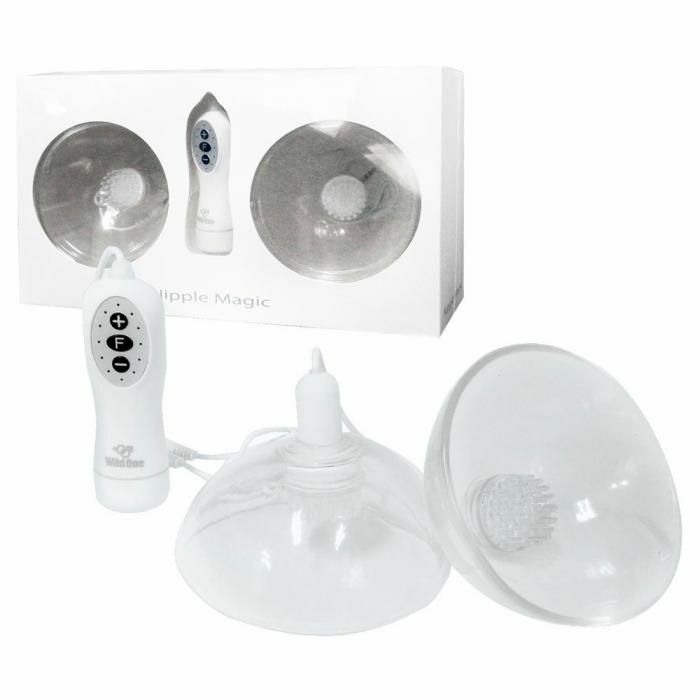 〔日本原裝進口〕SSI 可換式乳頭震動魔術吸啜器 - 透明色