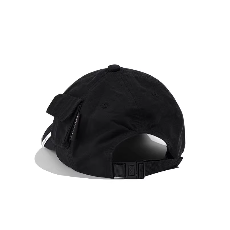 【HTCM001】小口袋設計山系線條鴨舌帽