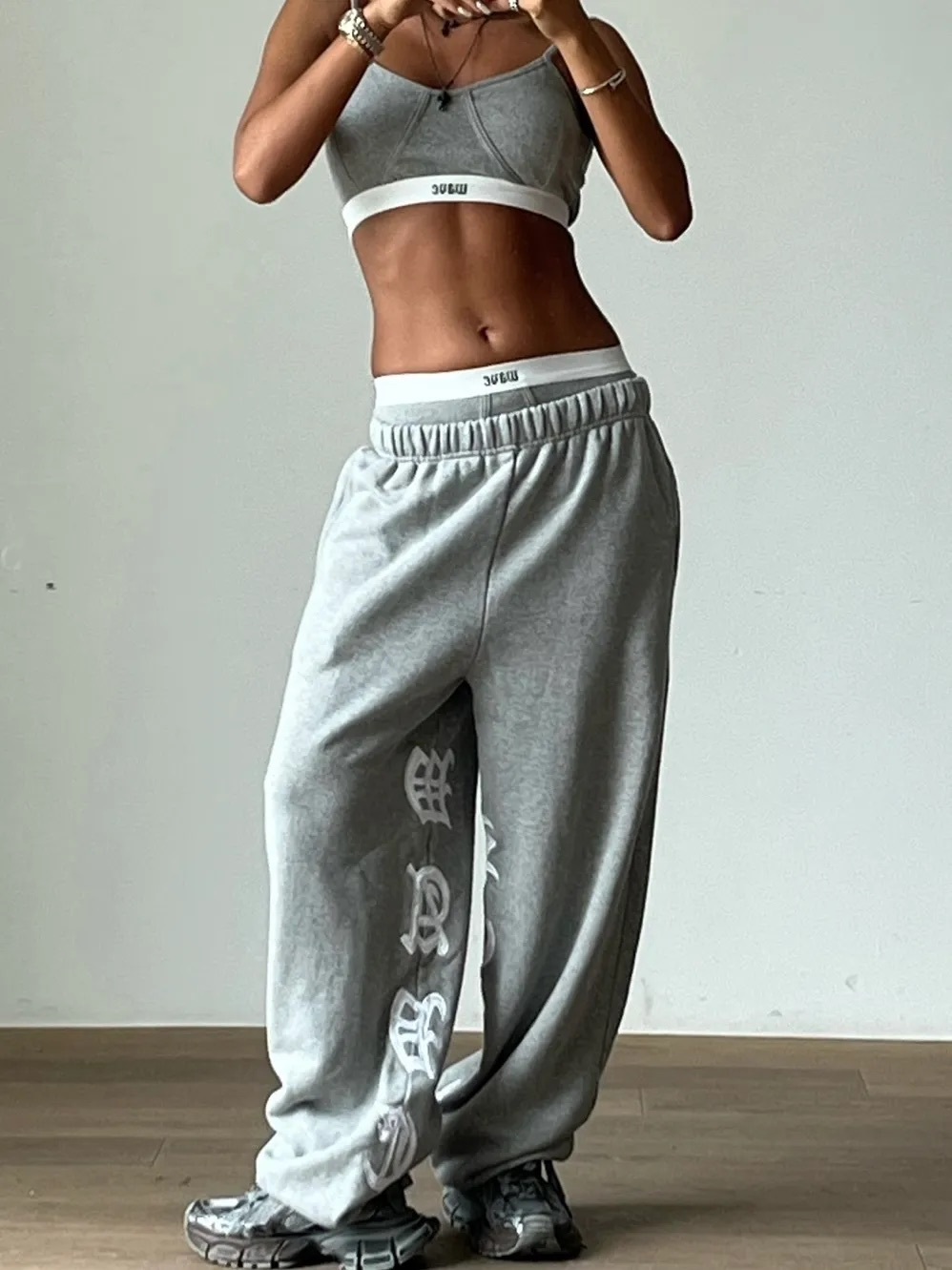 [PROJECT WAVE] GOTHIC JOGGER PANTS