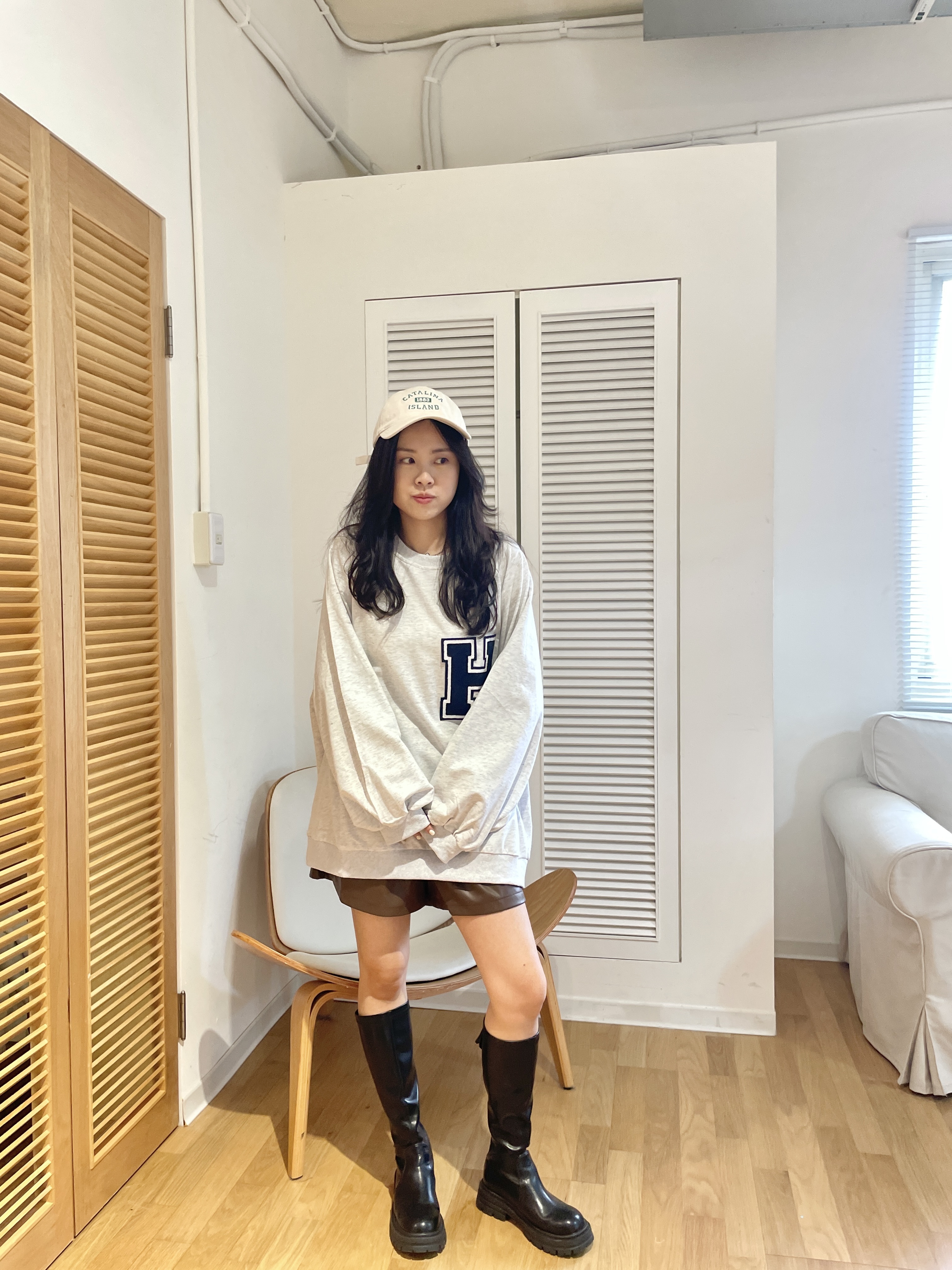 字母oversize 衛衣