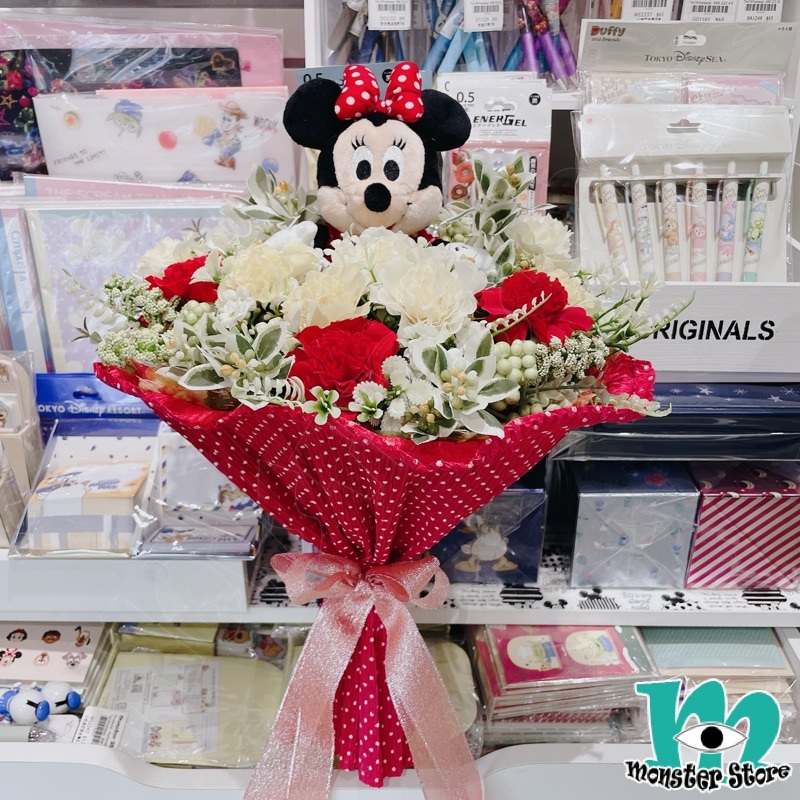 米妮公仔花束 (細束)