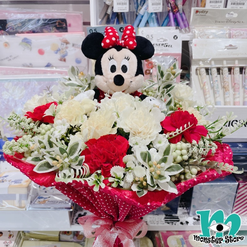 米妮公仔花束 (細束)