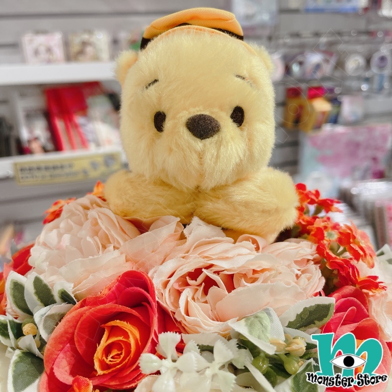 小熊維尼公仔新娘花球