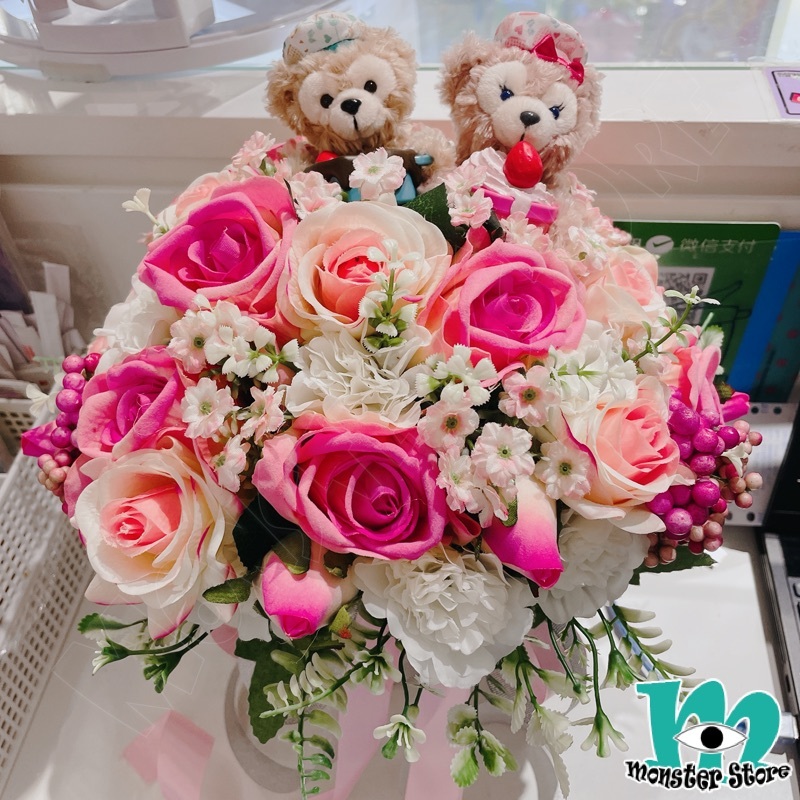 Duffy Shellimay公仔新娘花球