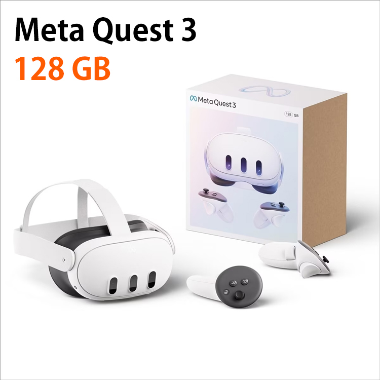Meta Quest 3 混合實境VR眼鏡 / 頭戴式裝置 / 虛擬實境器 (128GB/512GB)