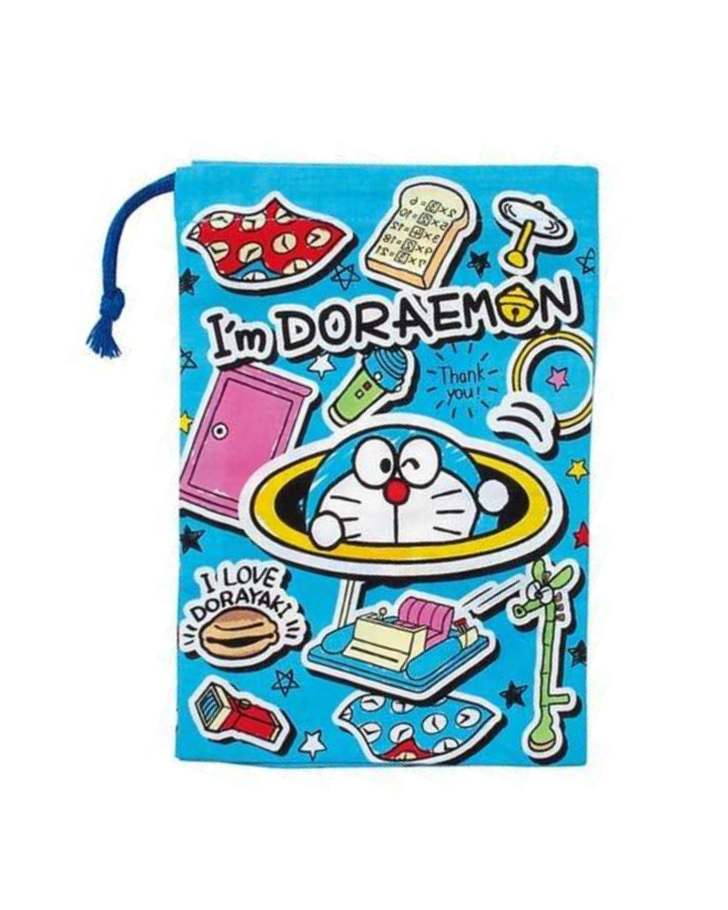 Skater 多啦A夢牙刷牙杯專用束口袋