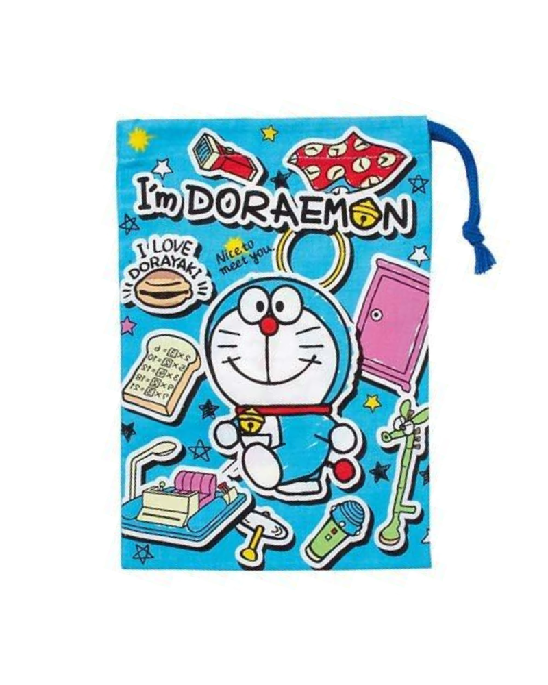 Skater 多啦A夢牙刷牙杯專用束口袋