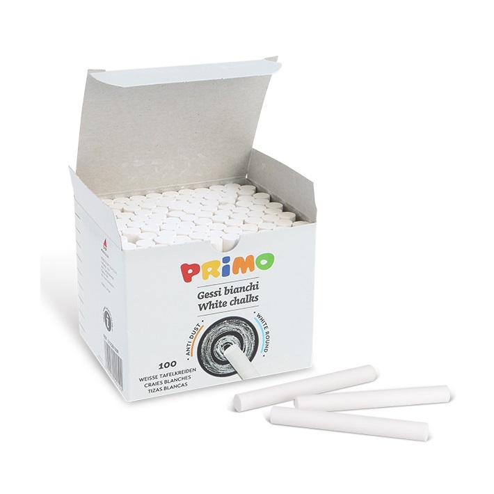 意大利 Primo 無塵粉筆 100支裝 (白色/彩色)