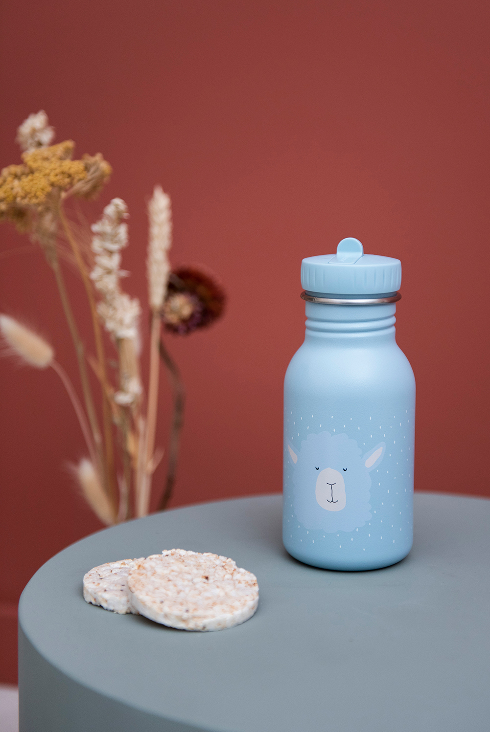 trixie 動物愛喝水隨身瓶-微笑羊駝(350ml/500ml)