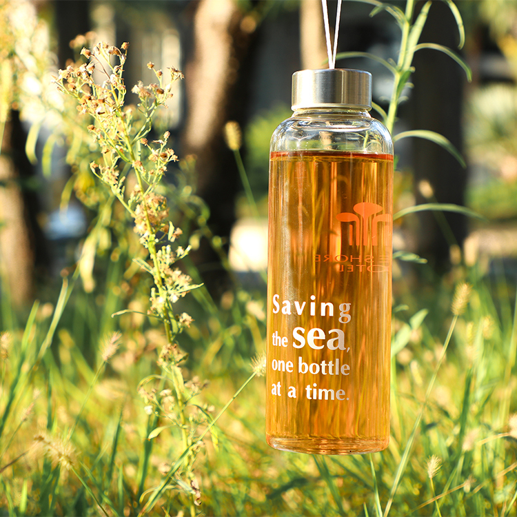 煙波環保玻璃水瓶500ml