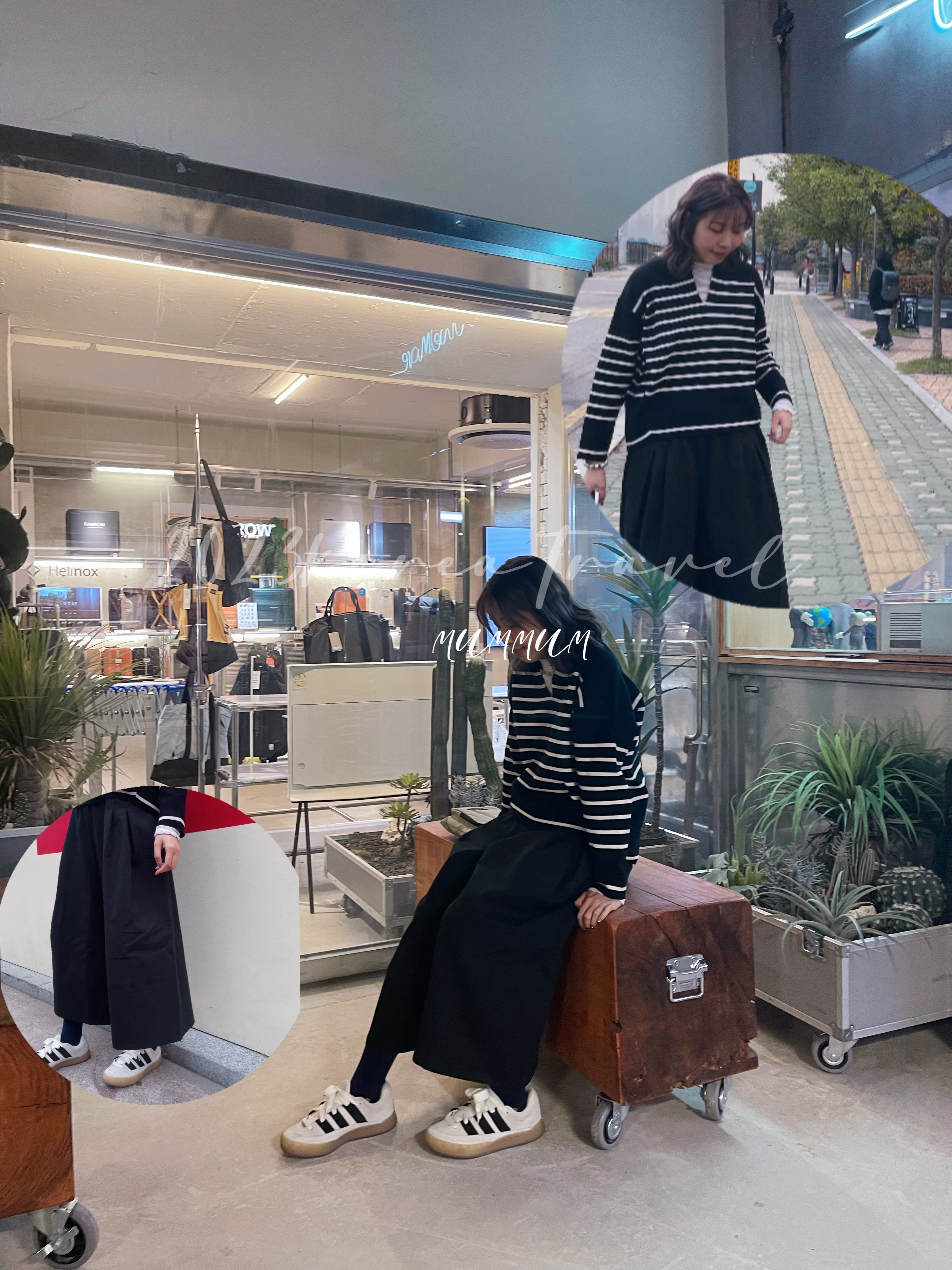 Wa126/韓國開開領滑橫間Top/48/44/24