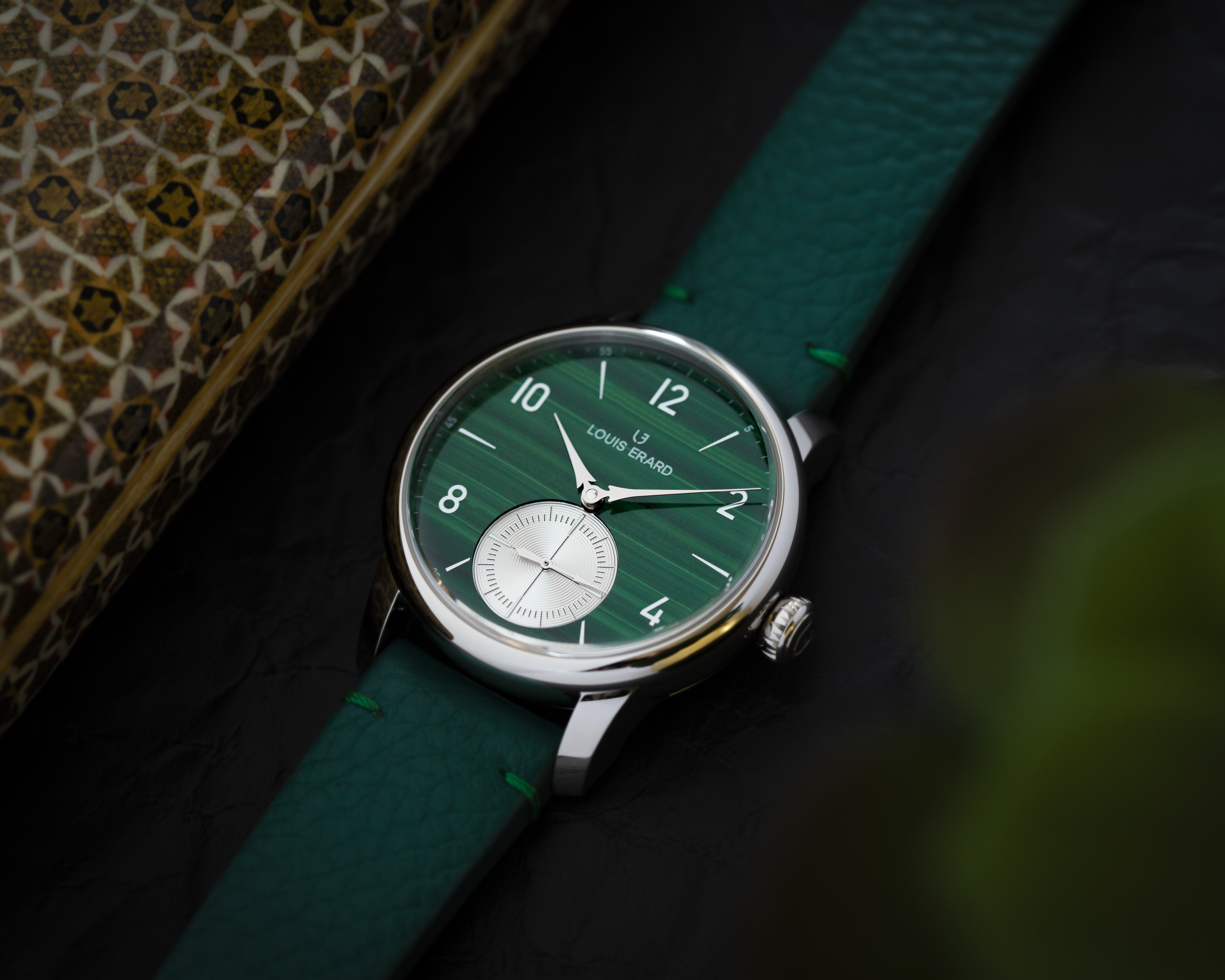 藝術大師系列｜Métiers d‘Art  Petite Seconde Malachite