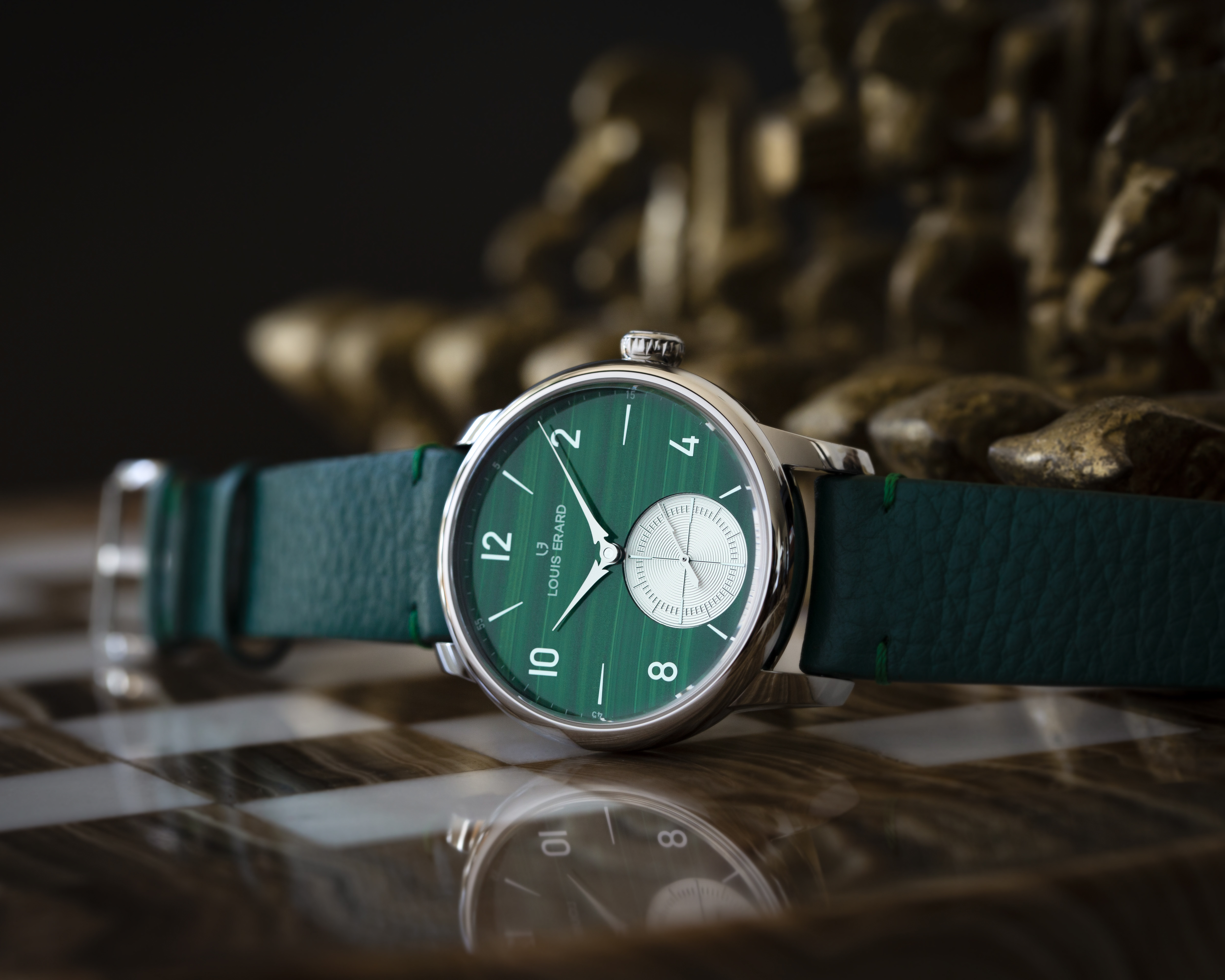 藝術大師系列｜Métiers d‘Art  Petite Seconde Malachite