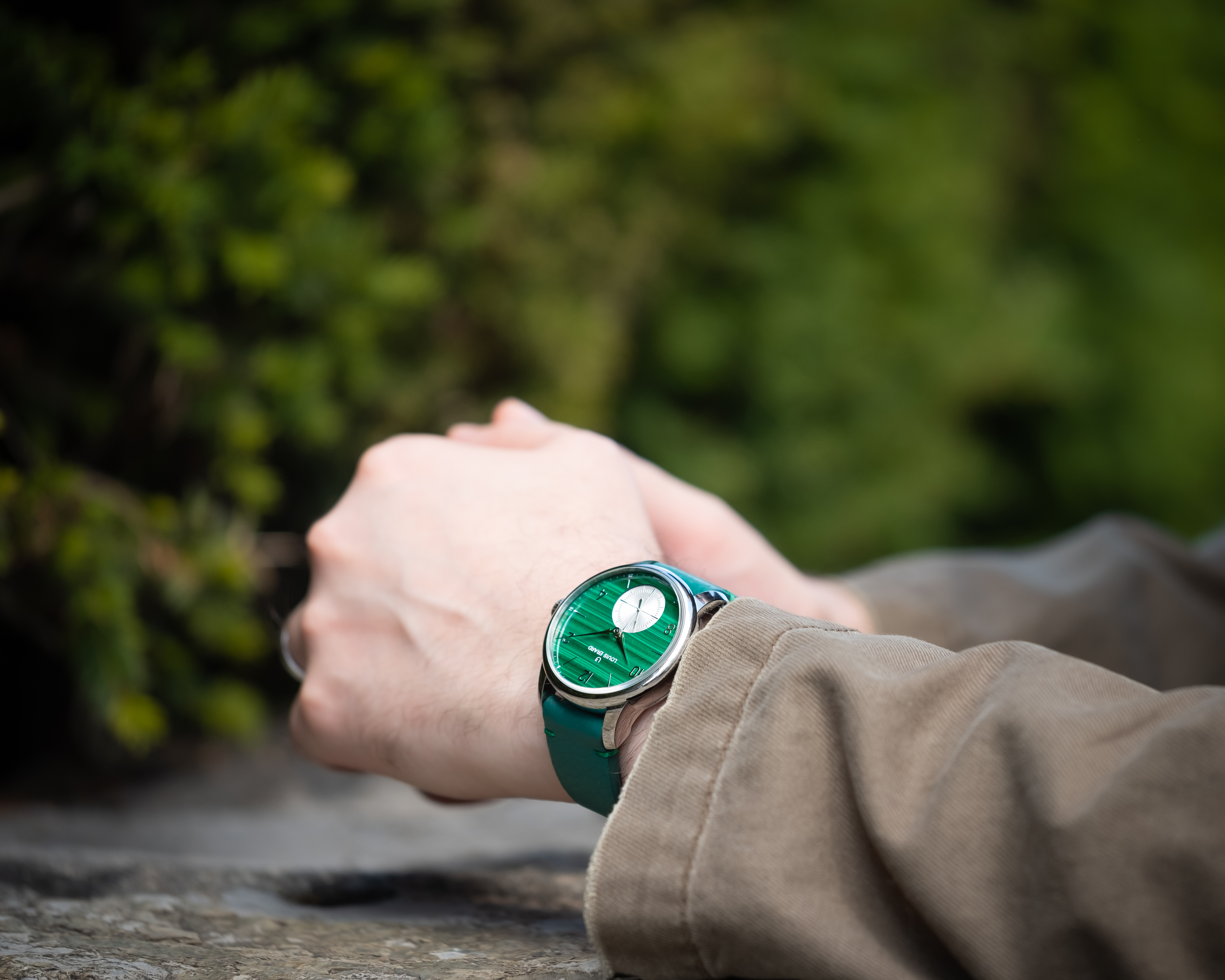 藝術大師系列｜Métiers d‘Art  Petite Seconde Malachite